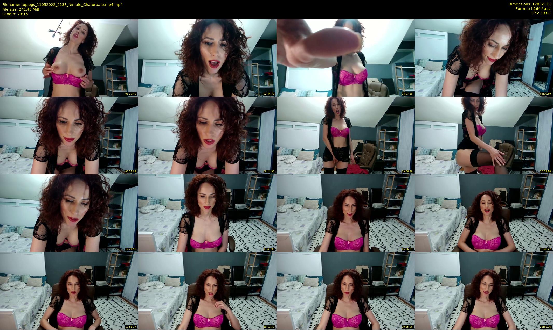 toplegs — 24 minute Chaturbate female cam show recording, 720p, May 11, 2022