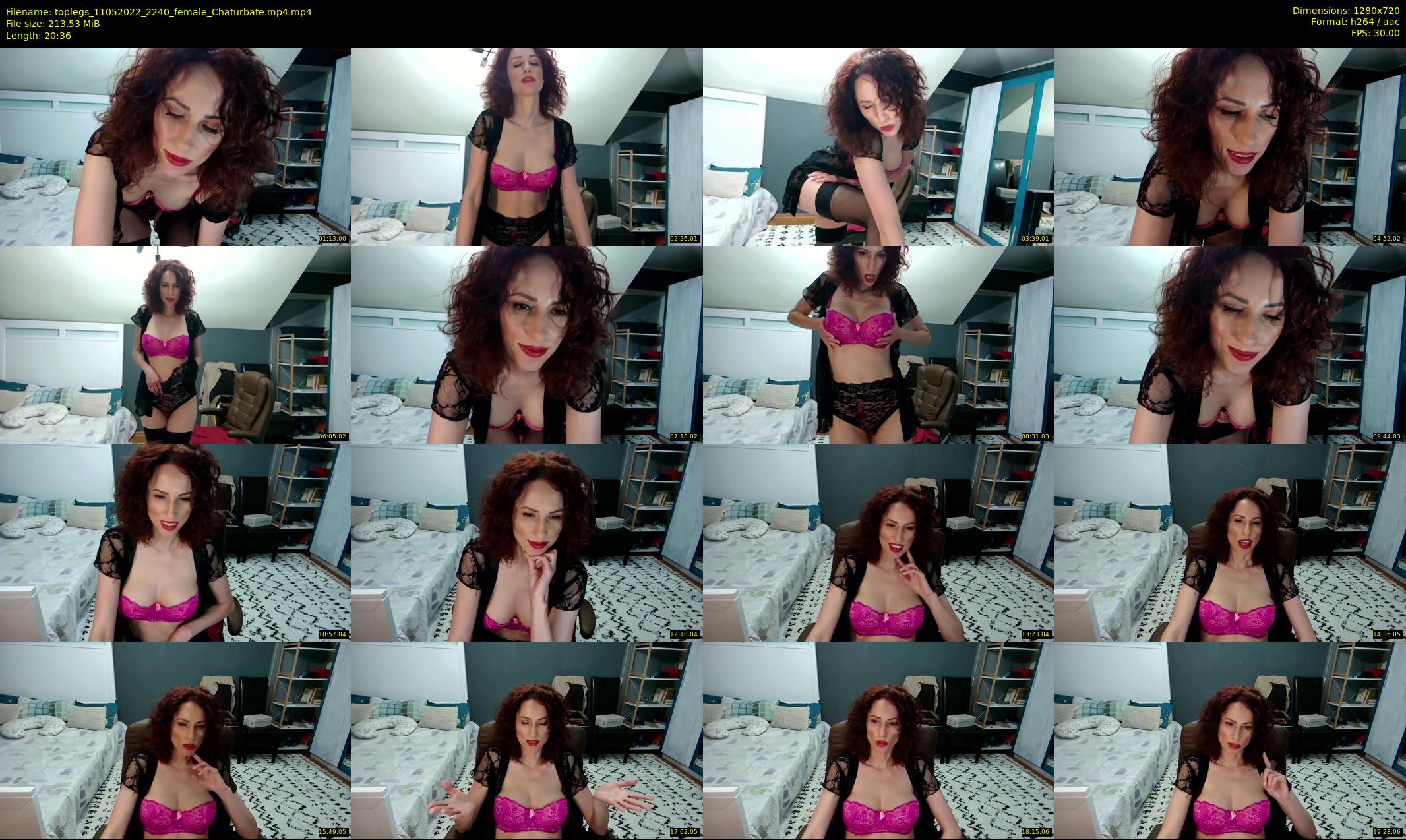toplegs — 21 minute Chaturbate female cam show recording, 720p, May 11, 2022