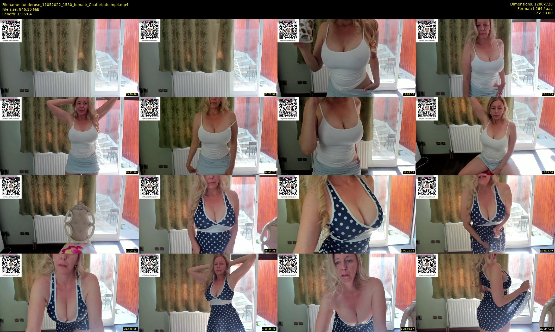 tunderose — 97 minute Chaturbate female cam show recording, 720p, May 11, 2022