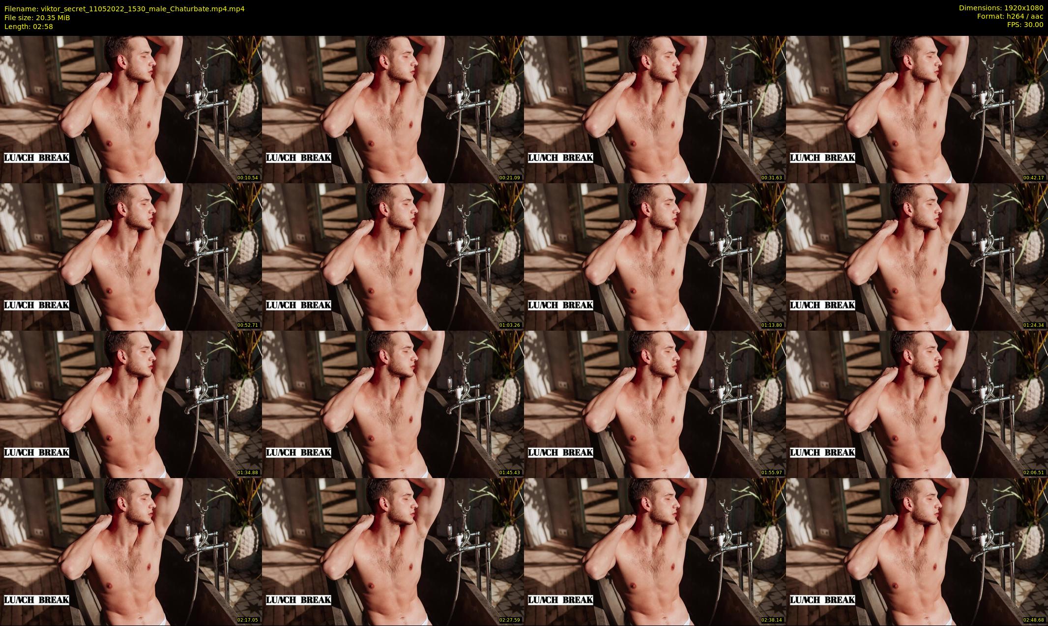 viktor_secret — 3 minute Chaturbate male cam show recording, 1080p, May 11, 2022