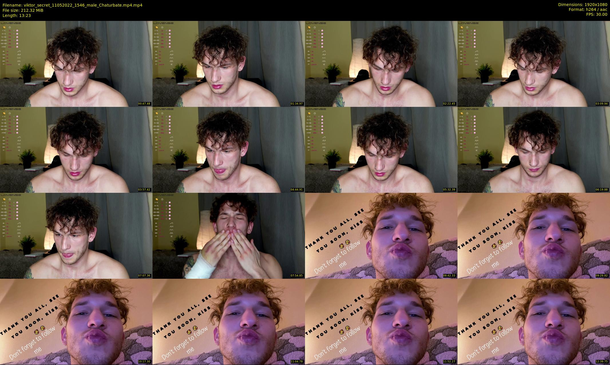 viktor_secret — 14 minute Chaturbate male cam show recording, 1080p, May 11, 2022