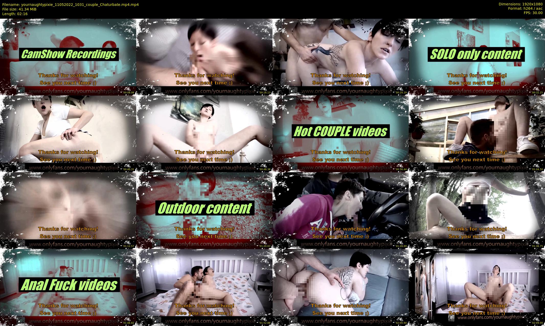 yournaughtypixie — 3 minute Chaturbate couple cam show recording, 1080p, May 11, 2022