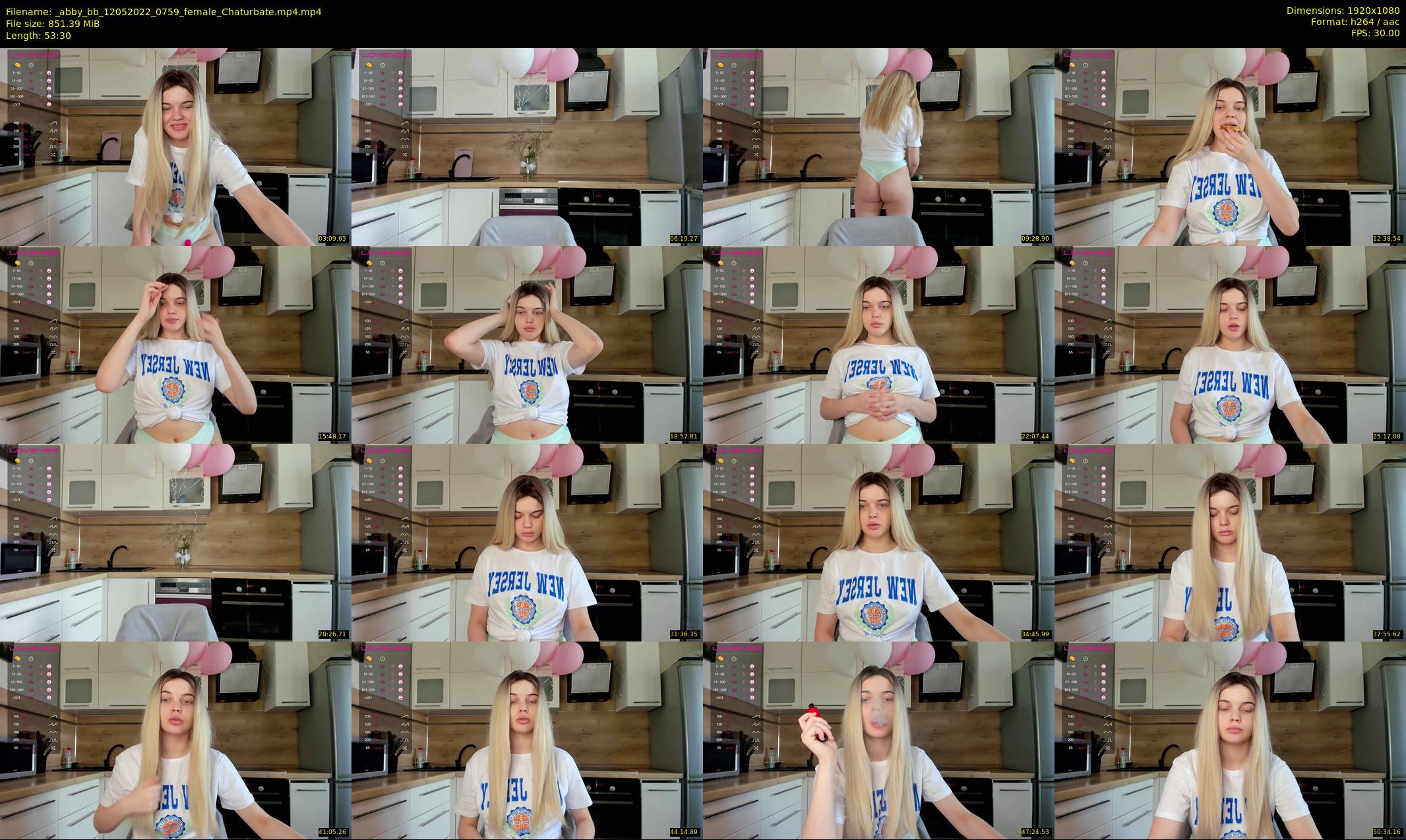 _abby_bb — 54 minute Chaturbate female cam show recording, 1080p, May 12, 2022