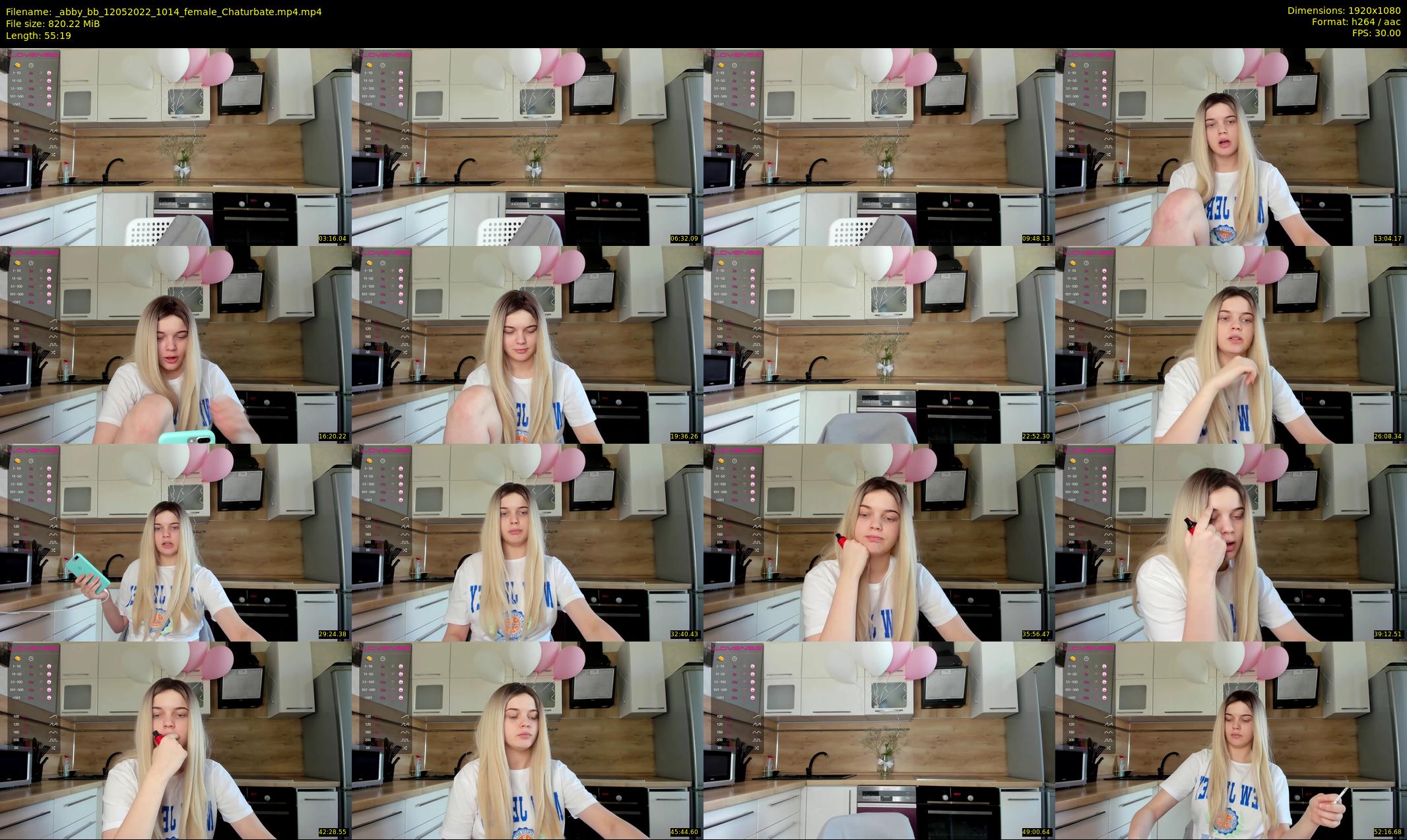 _abby_bb — 56 minute Chaturbate female cam show recording, 1080p, May 12, 2022