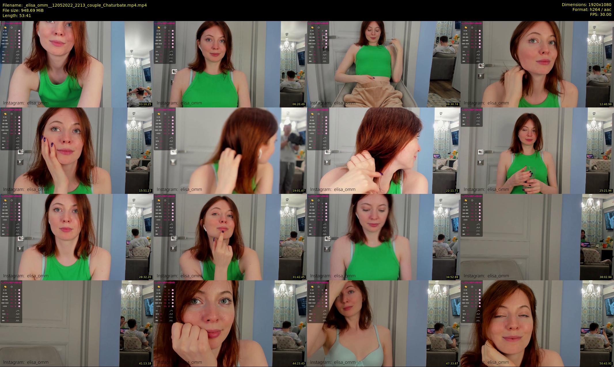 _elisa_omm_ — 54 minute Chaturbate female cam show recording, 1080p, May 12, 2022