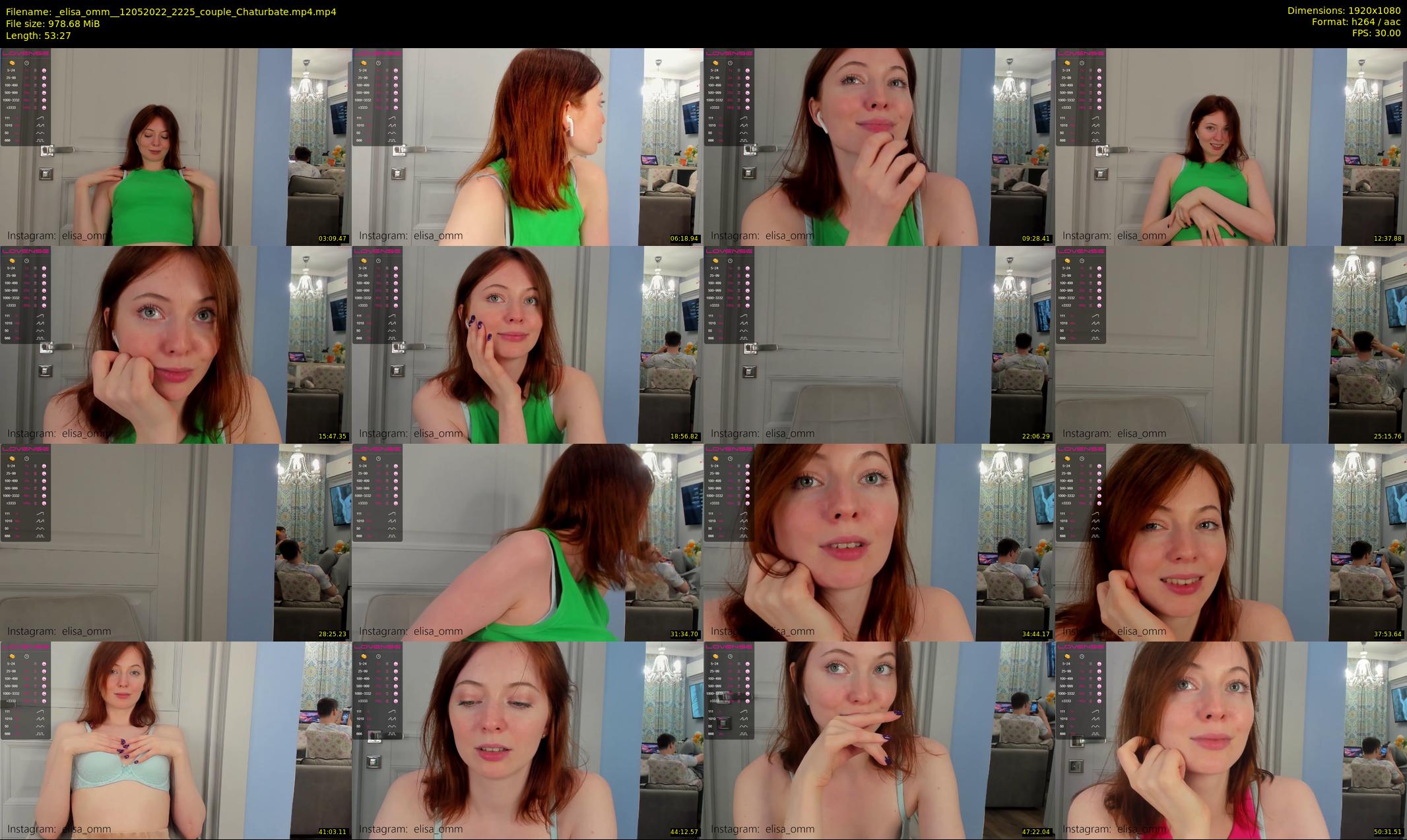 _elisa_omm_ — 54 minute Chaturbate female cam show recording, 1080p, May 12, 2022