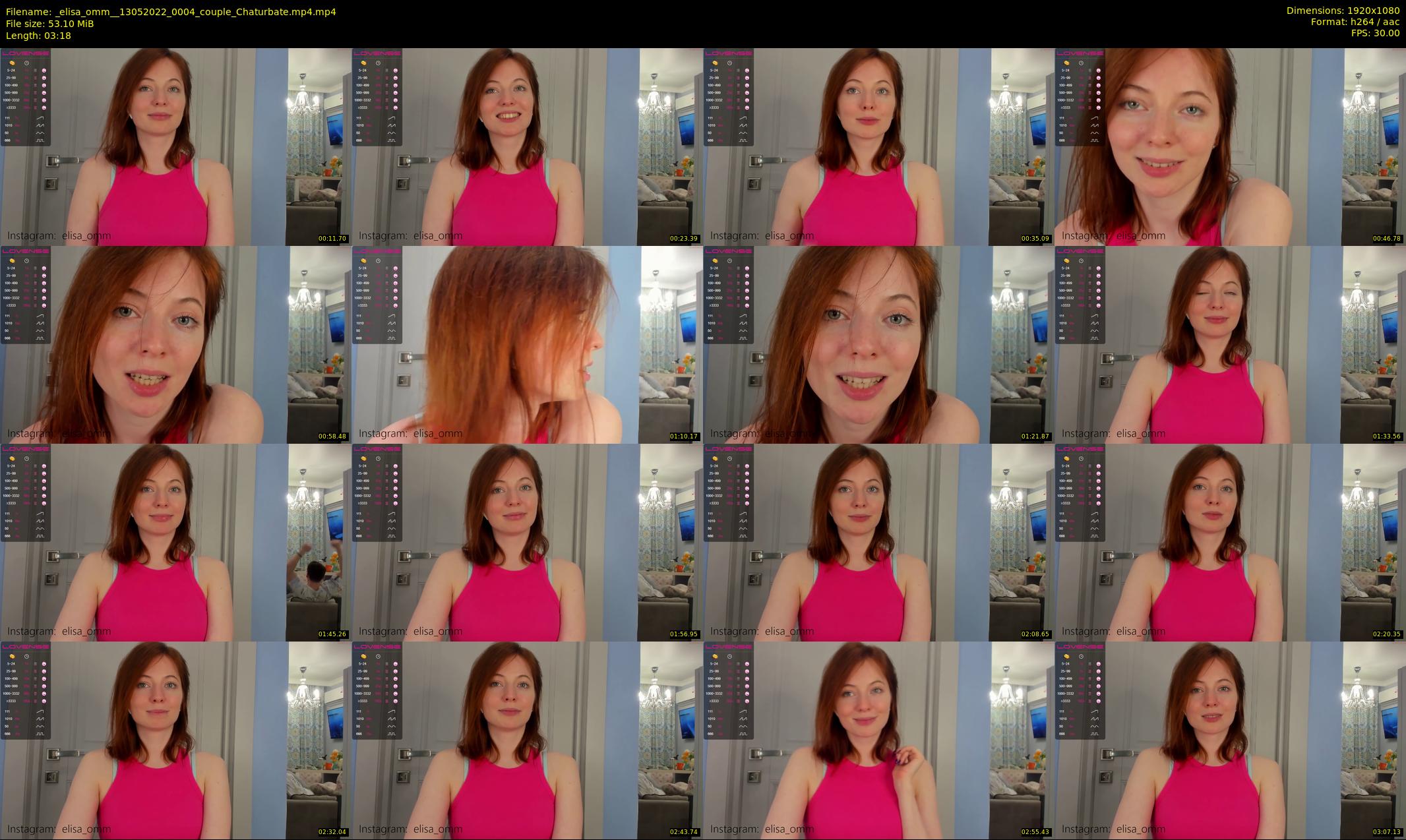 _elisa_omm_ — 4 minute Chaturbate female cam show recording, 1080p, May 13, 2022