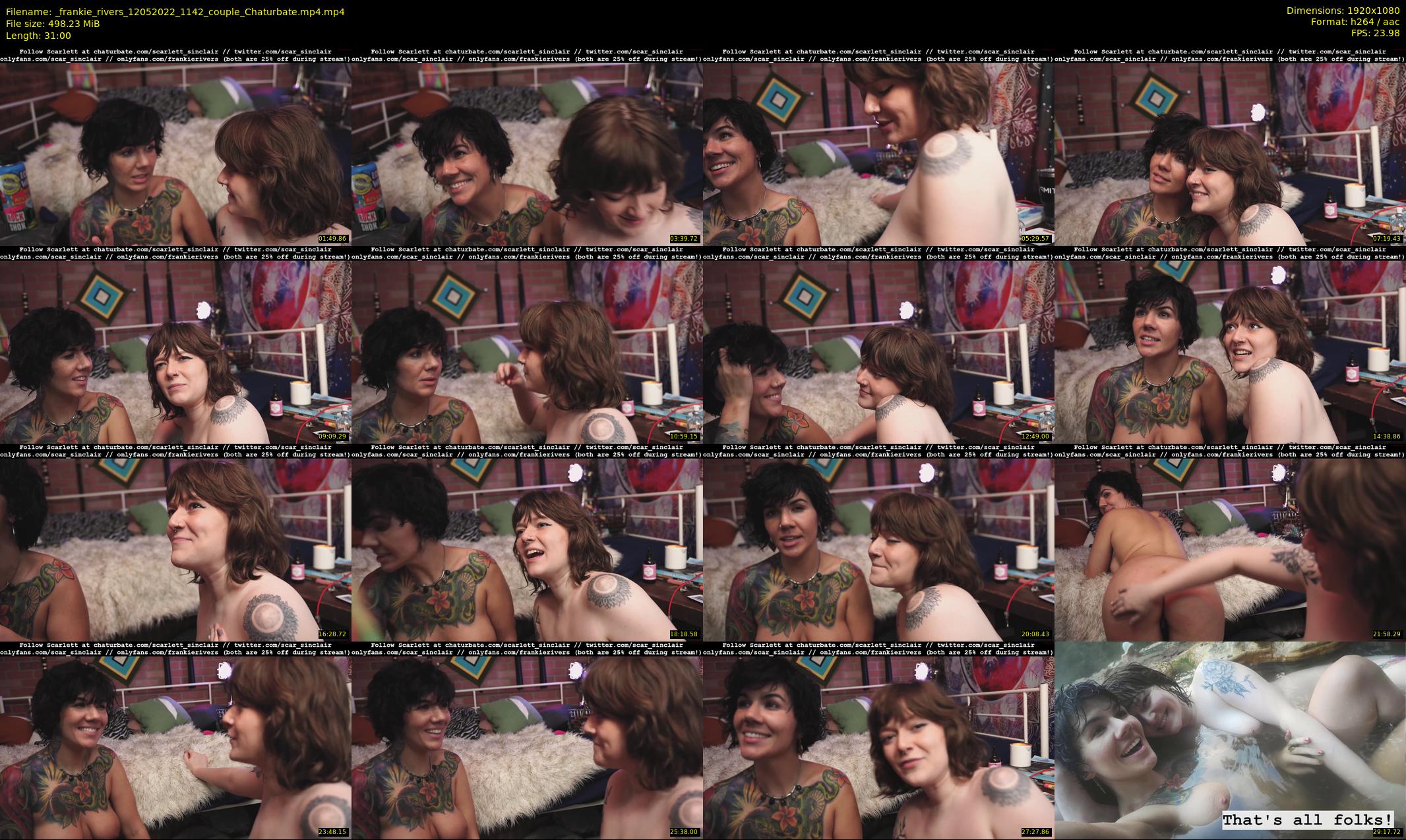 _frankie_rivers — 31 minute Chaturbate female cam show recording, 1080p, May 12, 2022