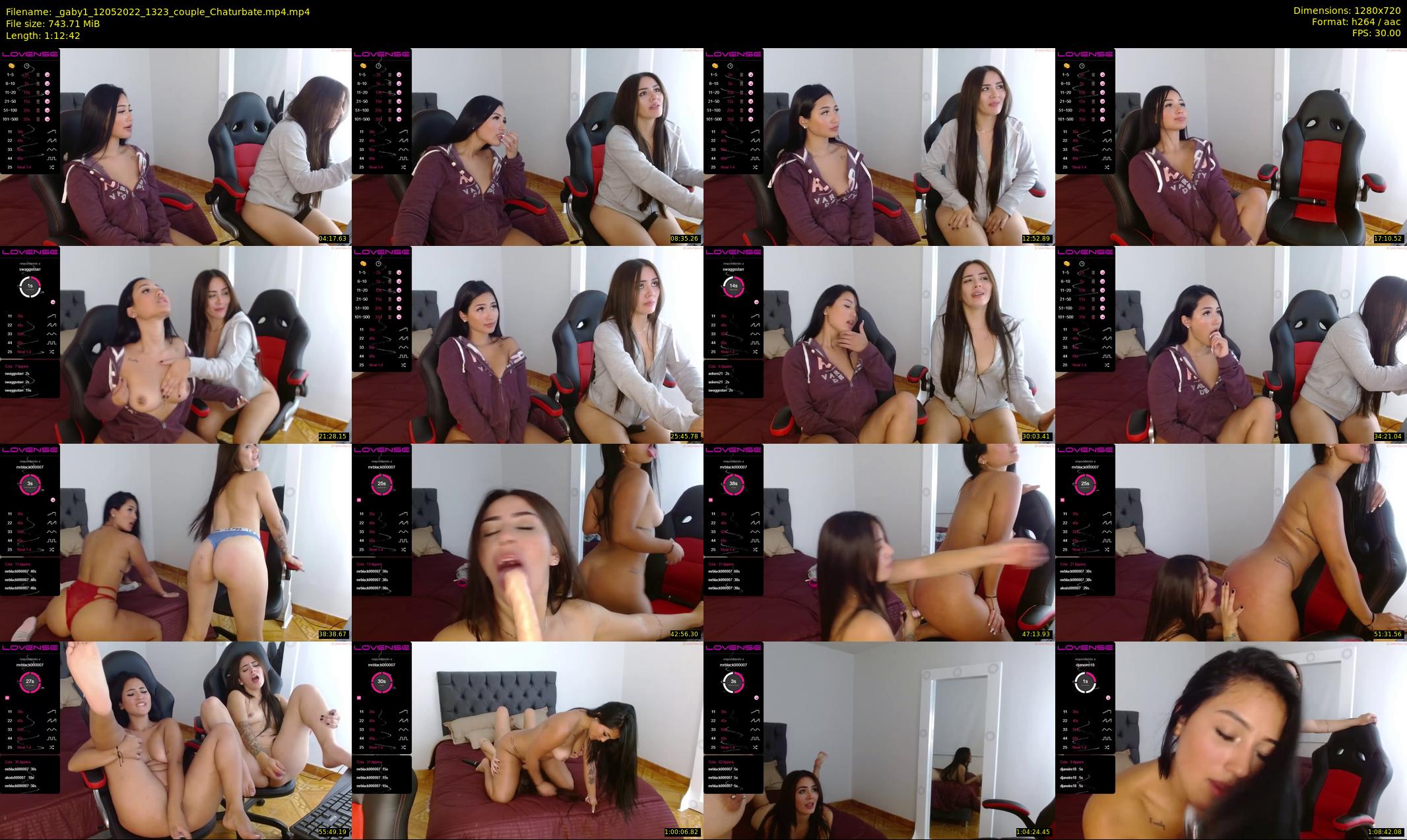 _gaby1 — 73 minute Chaturbate female cam show recording, 720p, May 12, 2022