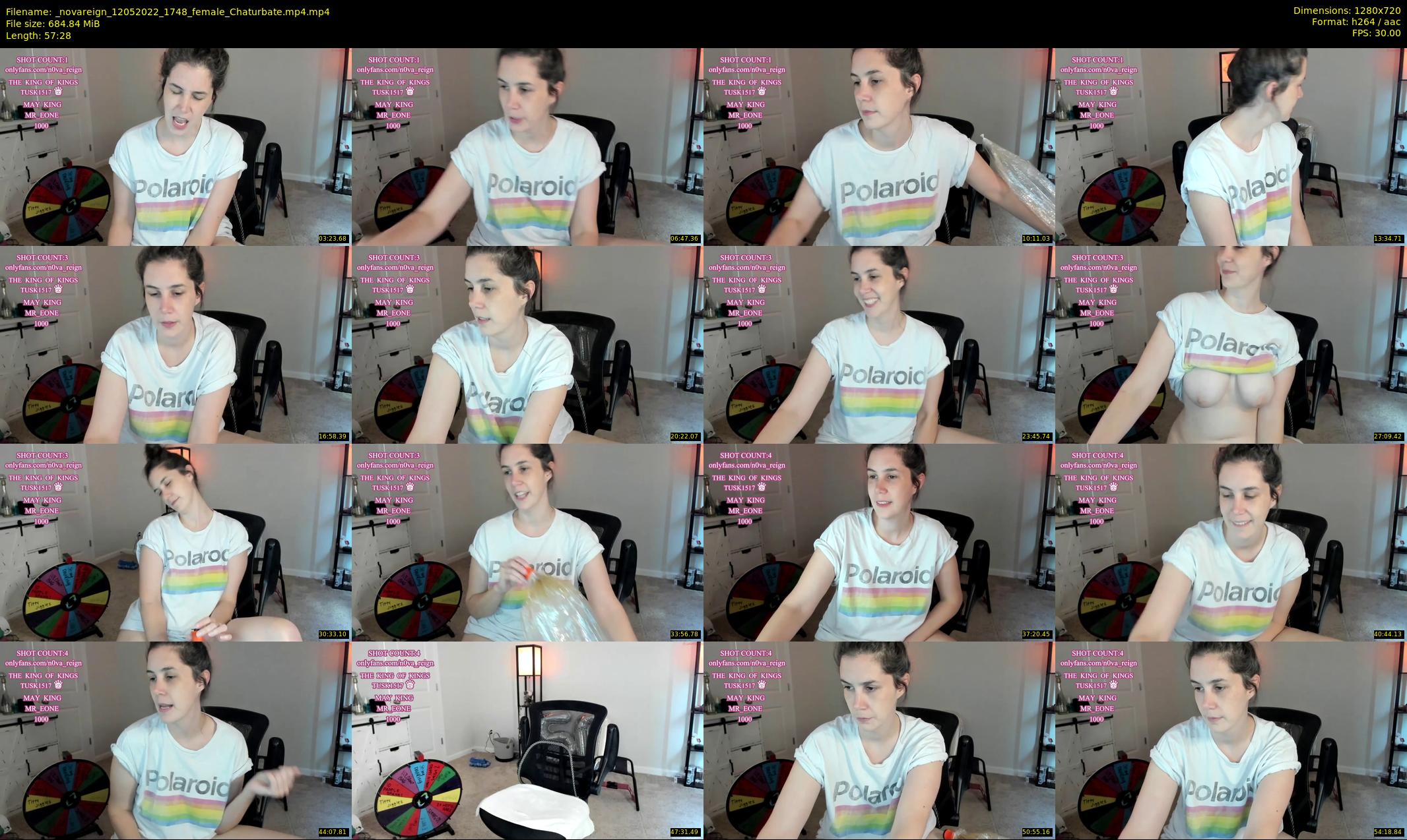 _novareign — 58 minute Chaturbate female cam show recording, 720p, May 12, 2022