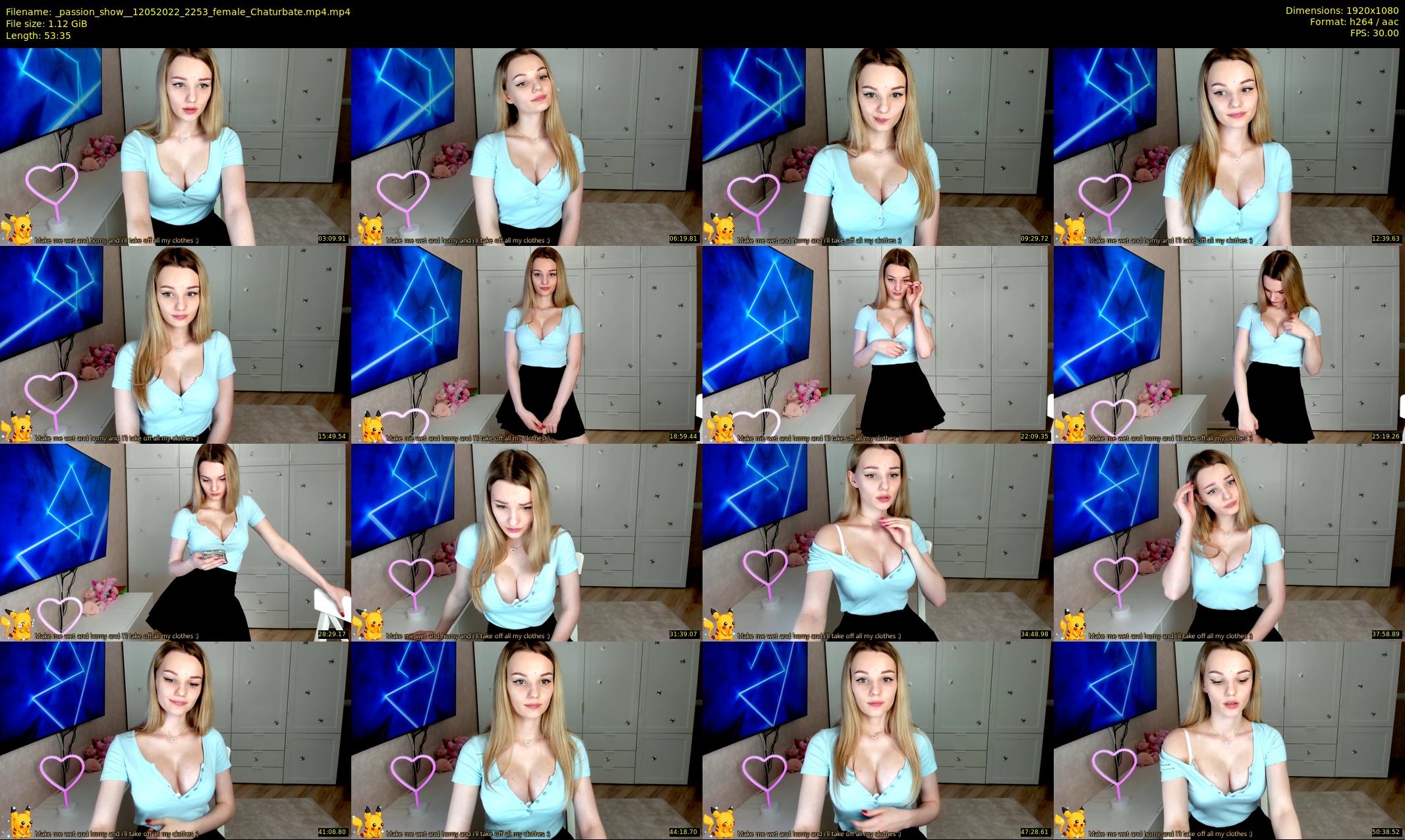 _passion_show_ — 54 minute Chaturbate couple cam show recording, 1080p, May 12, 2022