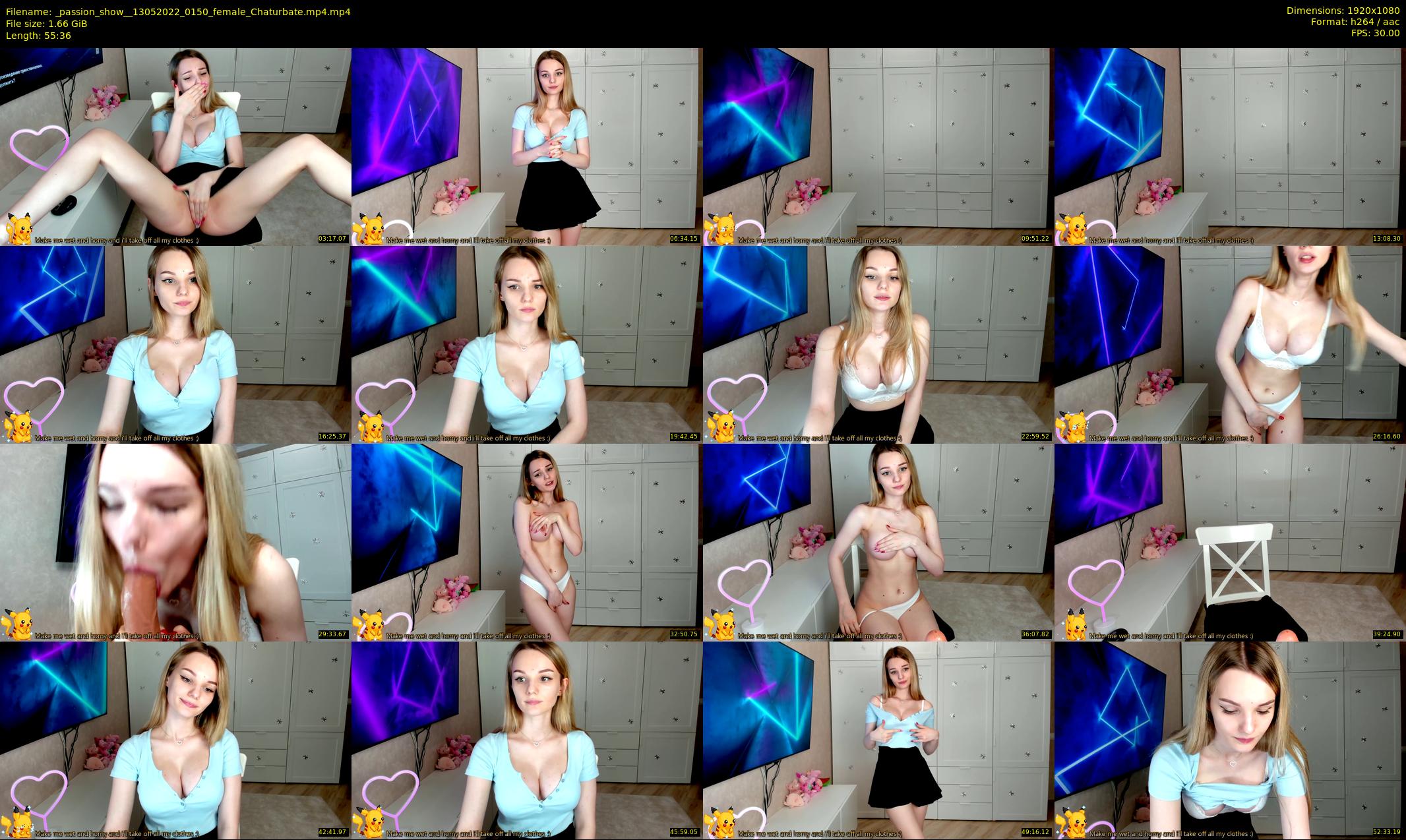 _passion_show_ — 56 minute Chaturbate couple cam show recording, 1080p, May 13, 2022