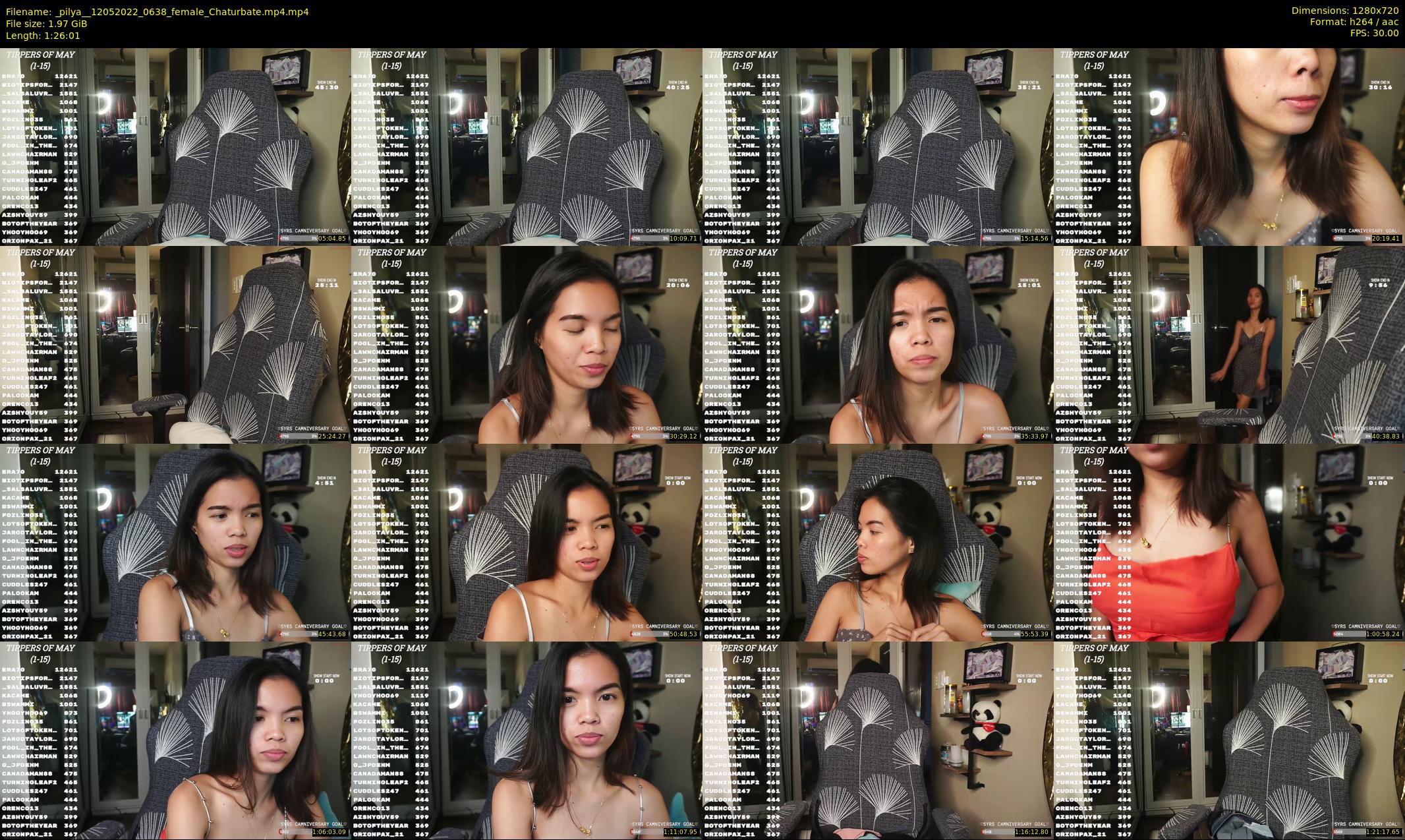 _pilya_ — 87 minute Chaturbate female cam show recording, 720p, May 12, 2022