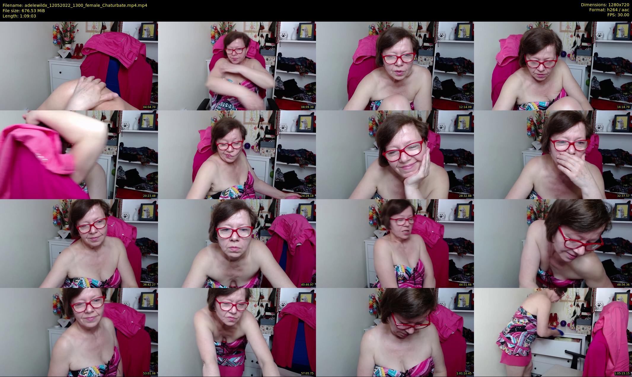 adelewildx — 70 minute Chaturbate female cam show recording, 720p, May 12, 2022