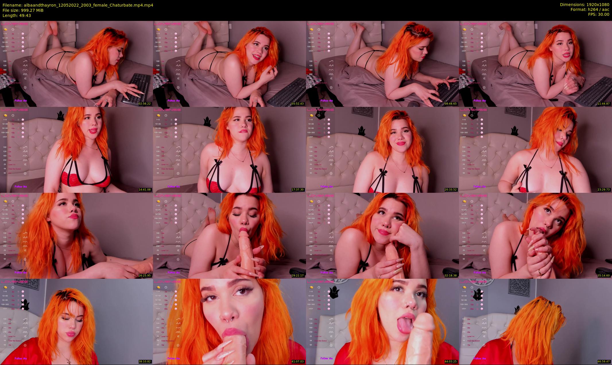 albaandthayron — 50 minute Chaturbate couple cam show recording, 1080p, May 12, 2022