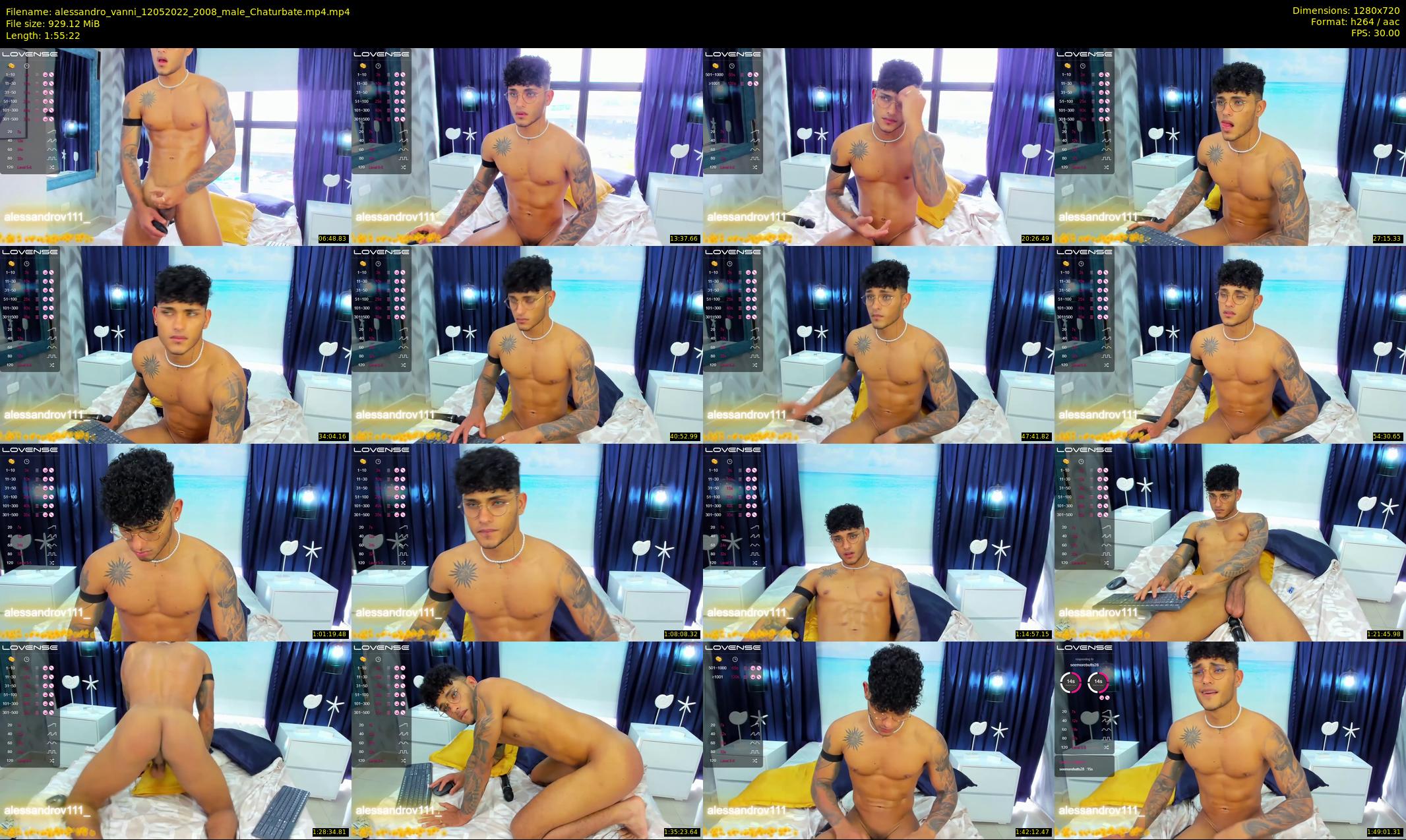 alessandro_vanni — 116 minute Chaturbate male cam show recording, 720p, May 12, 2022