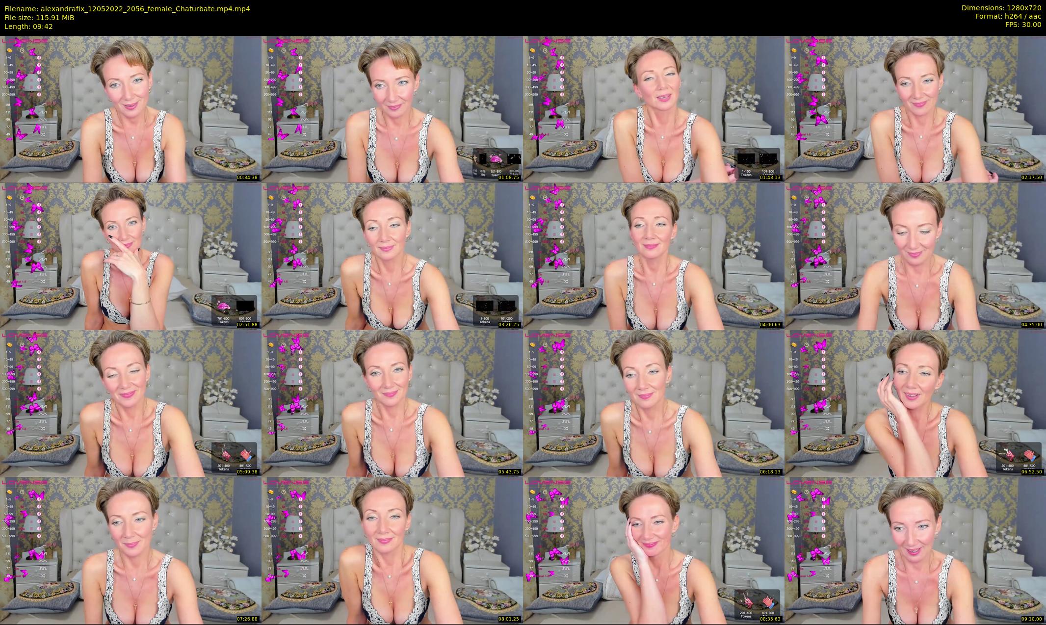 alexandrafix — 10 minute Chaturbate female cam show recording, 720p, May 12, 2022