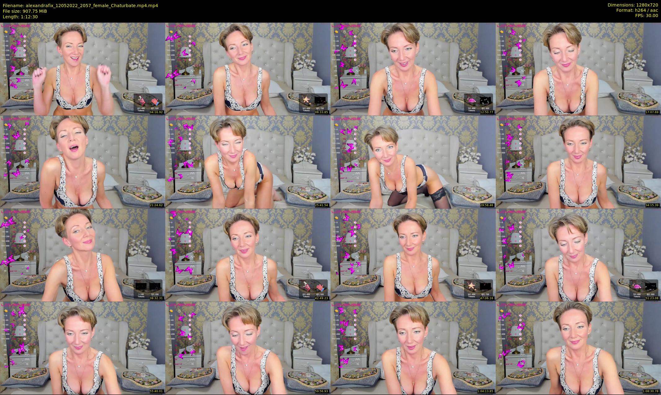 alexandrafix — 73 minute Chaturbate female cam show recording, 720p, May 12, 2022