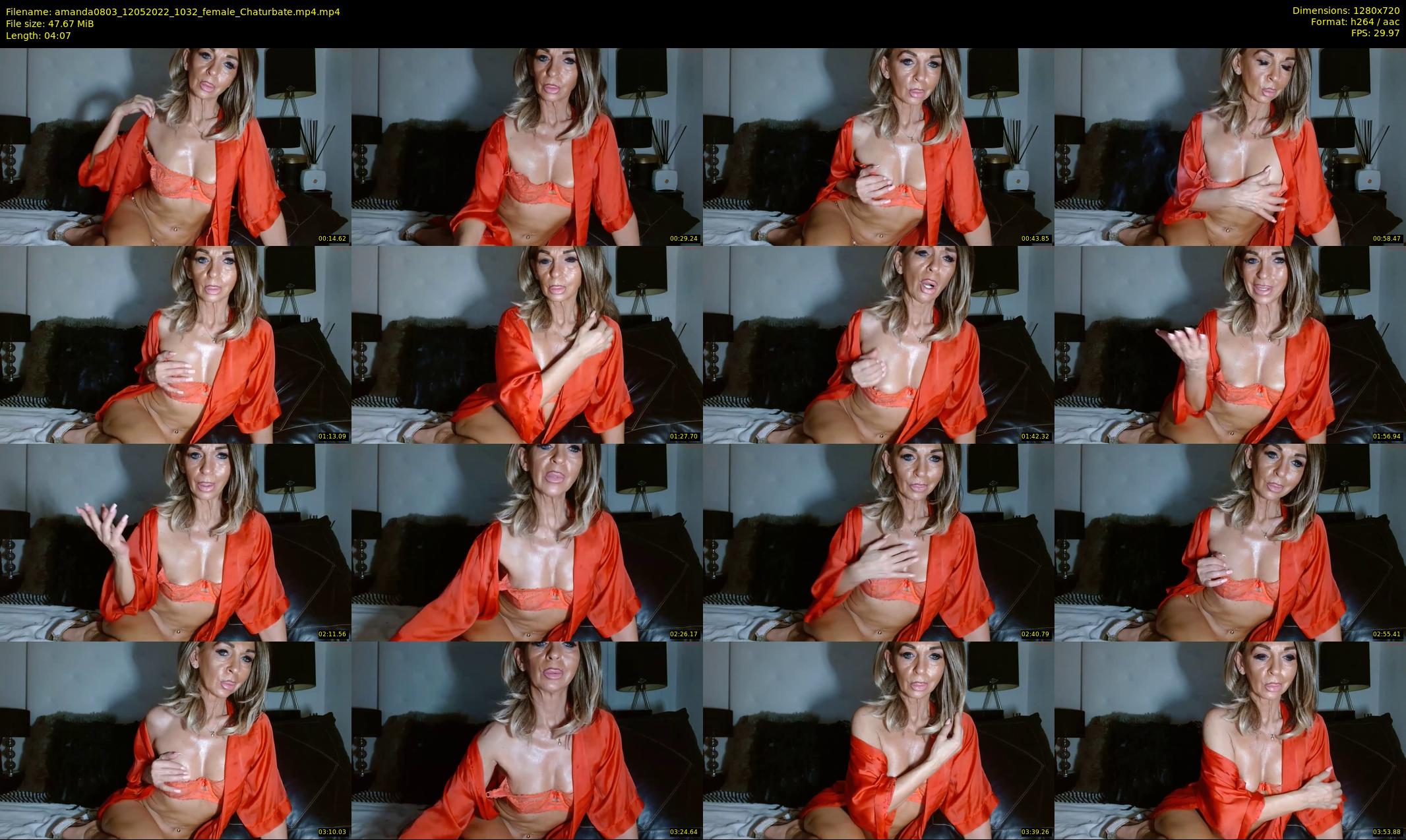 amanda0803 — 5 minute Chaturbate female cam show recording, 720p, May 12, 2022