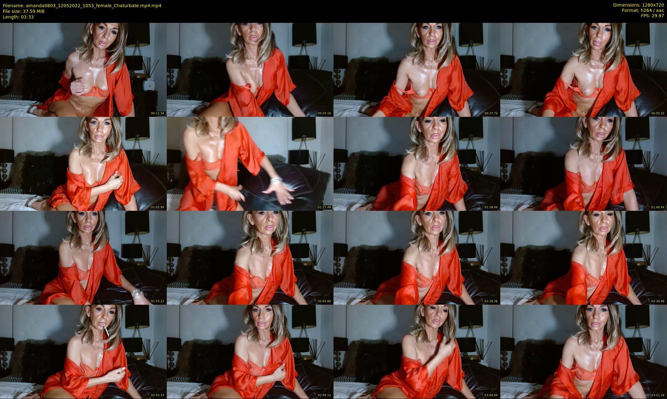 amanda0803 — 4 minute Chaturbate female cam show recording, 720p, May 12, 2022