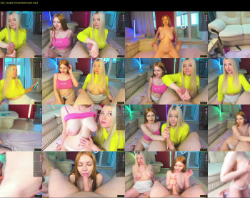 amazongirls — 54 minute Chaturbate couple cam show recording, 1080p, May 12, 2022