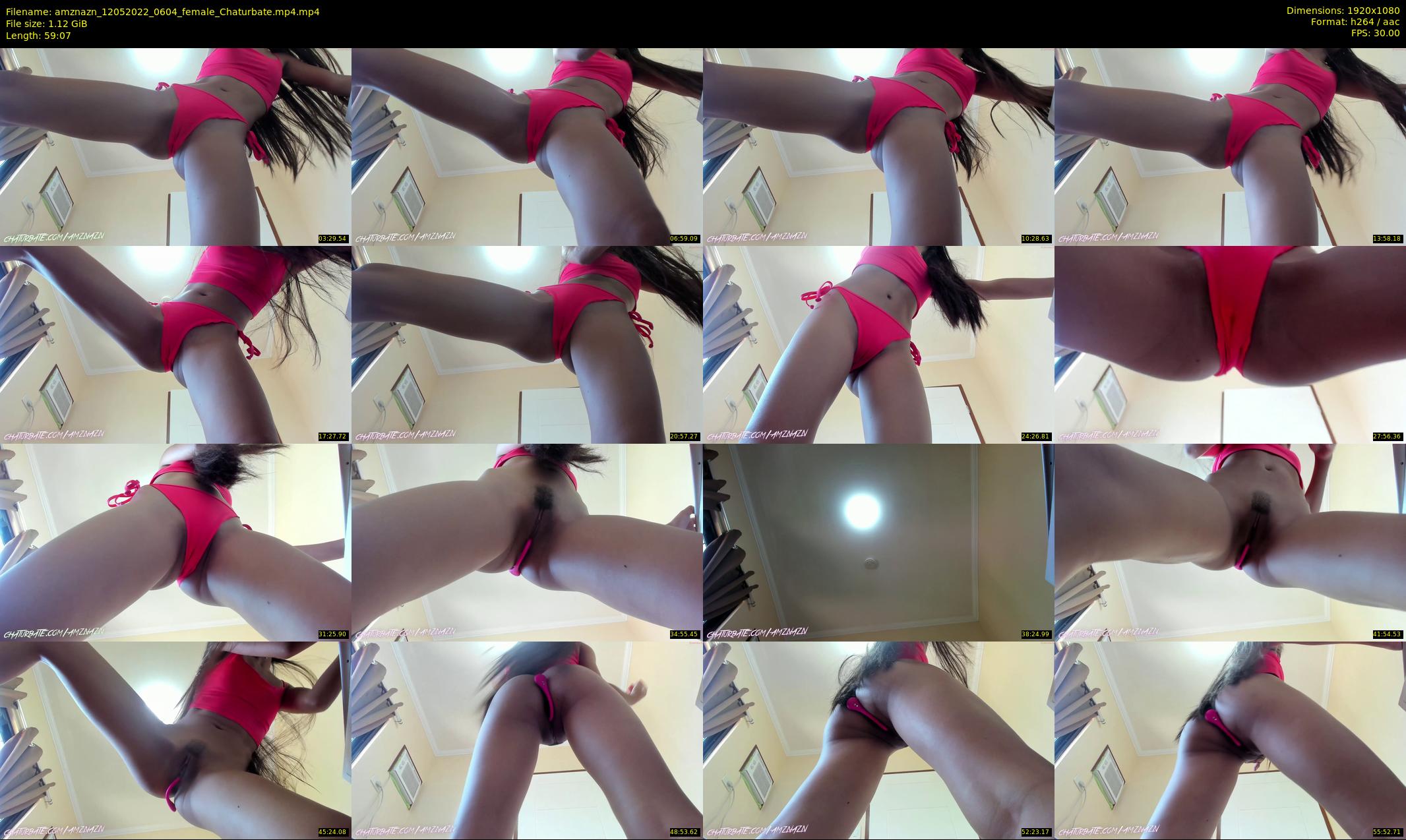 amznazn — 60 minute Chaturbate female cam show recording, 1080p, May 12, 2022