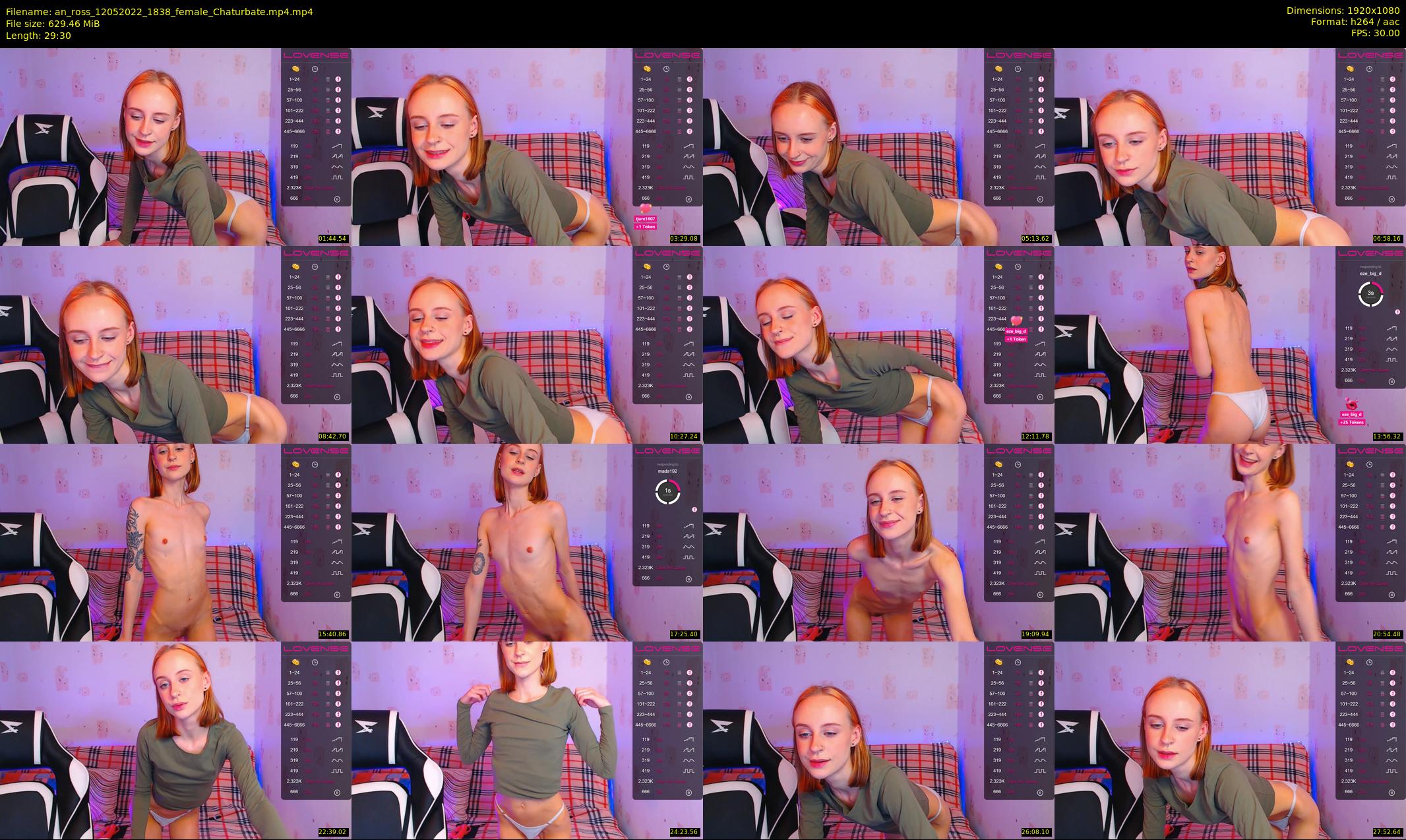 an_ross — 30 minute Chaturbate female cam show recording, 1080p, May 12, 2022