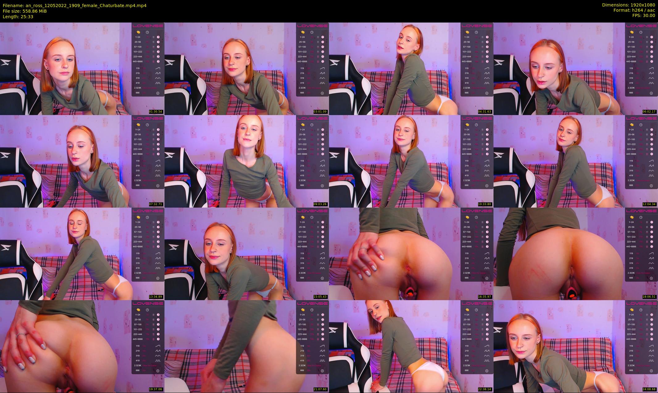 an_ross — 26 minute Chaturbate female cam show recording, 1080p, May 12, 2022