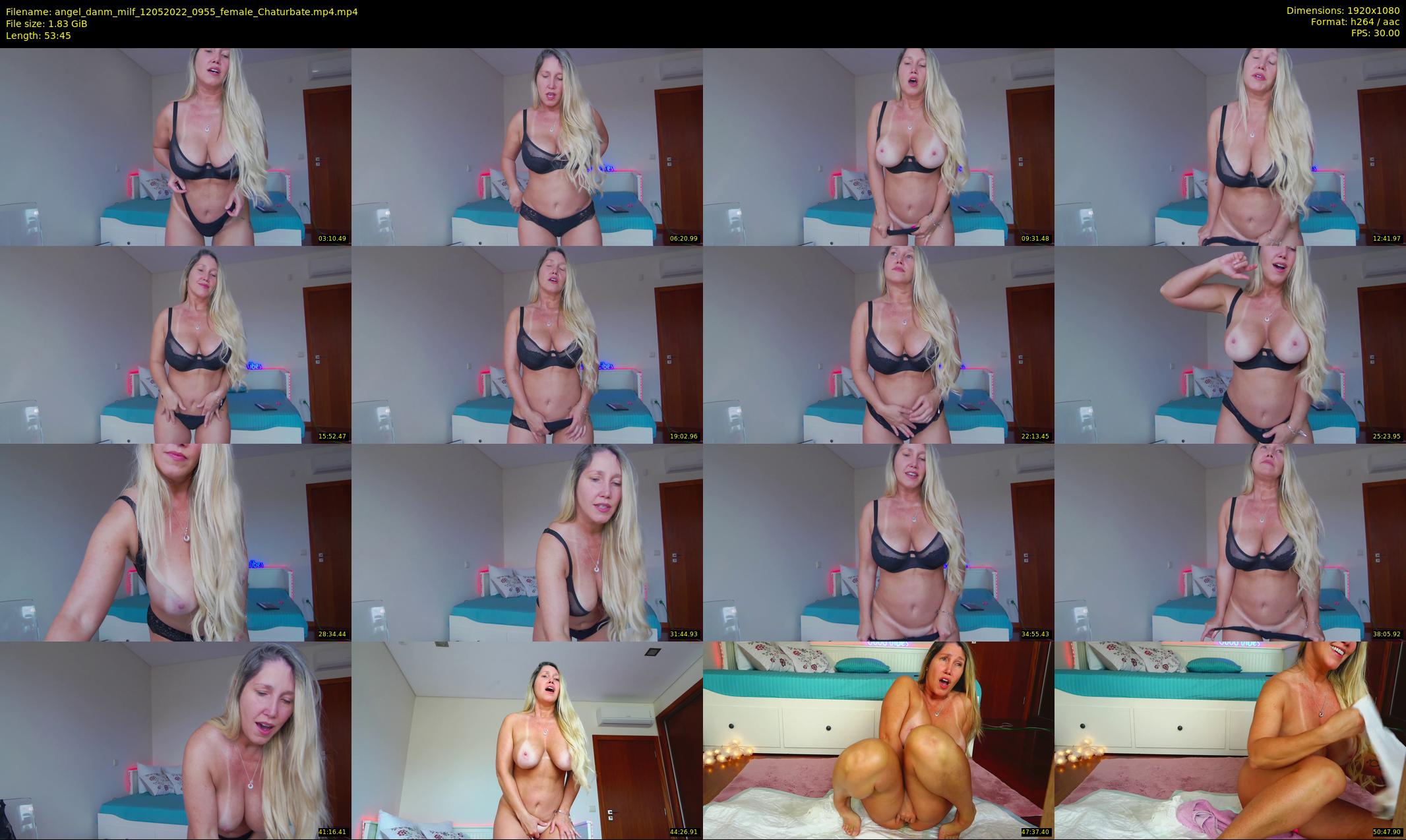 angel_danm_milf — 54 minute Chaturbate female cam show recording, 1080p, May 12, 2022