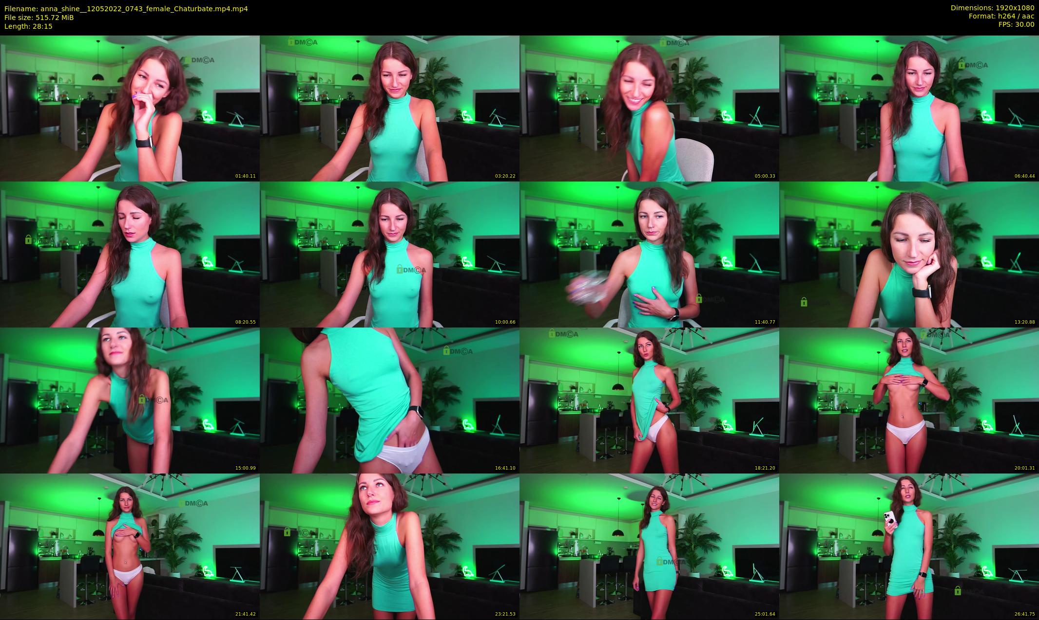 anna_shine_ — 29 minute Chaturbate female cam show recording, 1080p, May 12, 2022