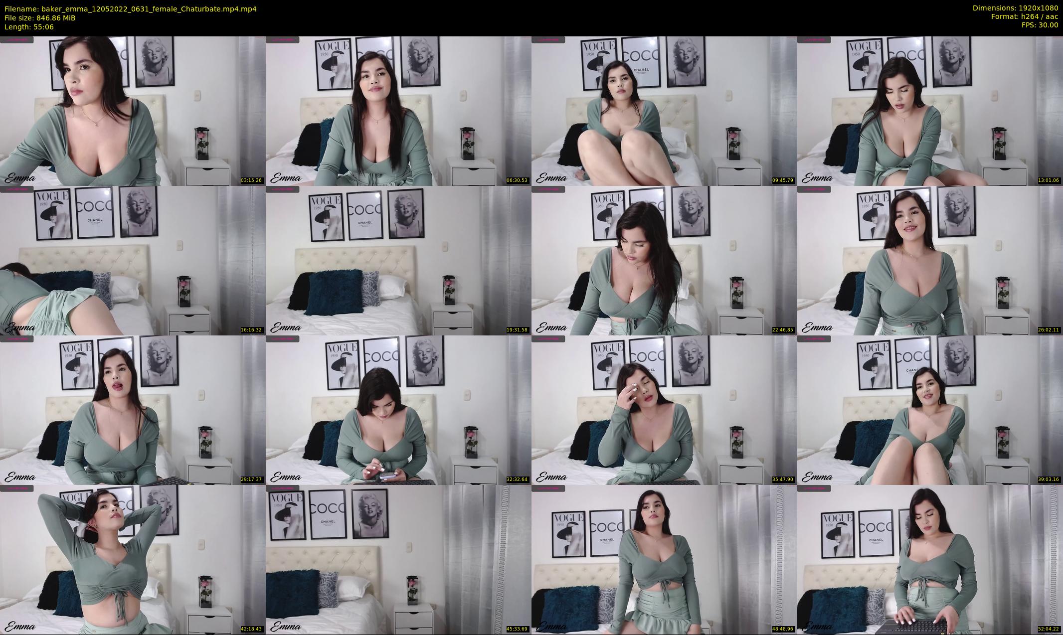 baker_emma — 56 minute Chaturbate female cam show recording, 1080p, May 12, 2022
