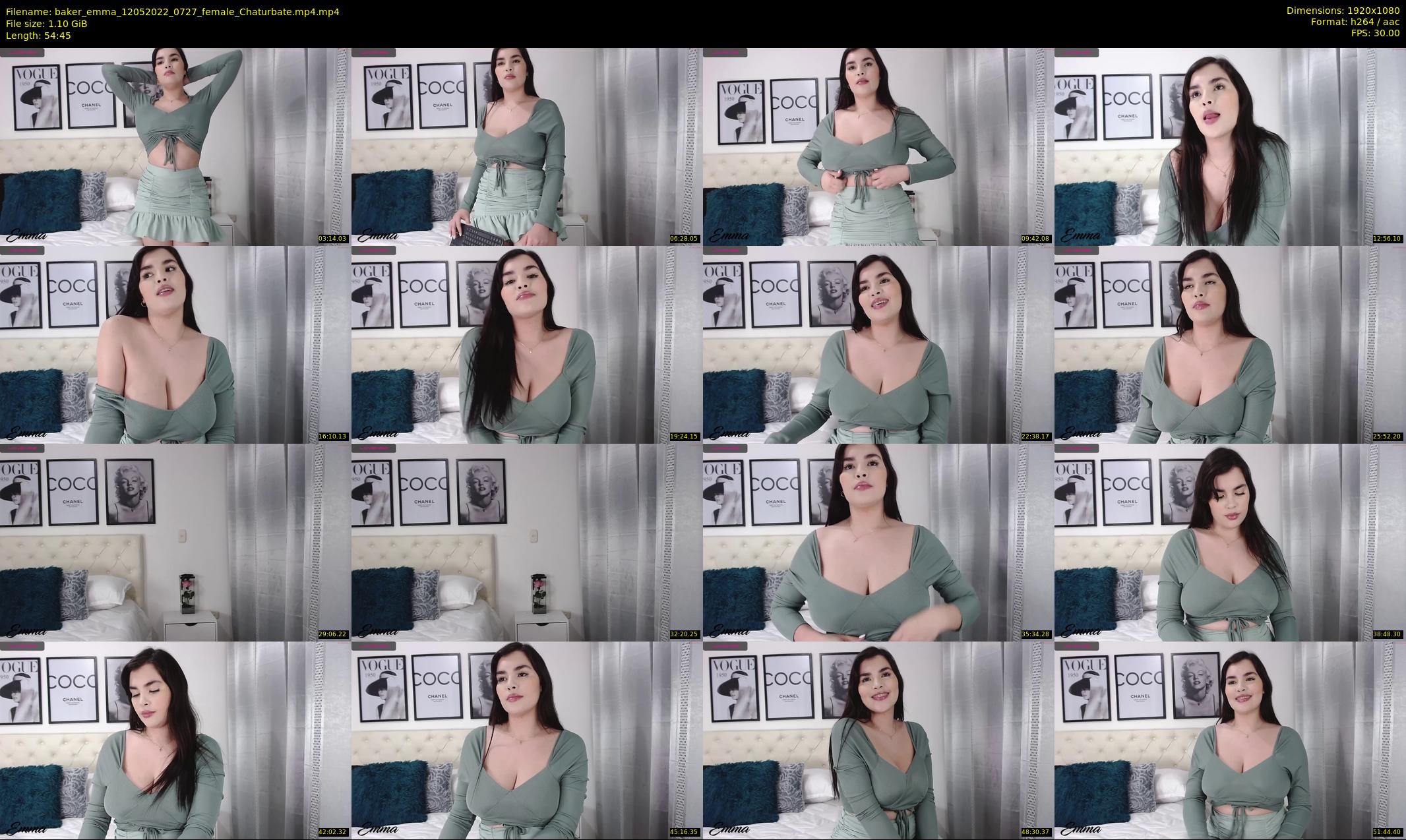 baker_emma — 55 minute Chaturbate female cam show recording, 1080p, May 12, 2022