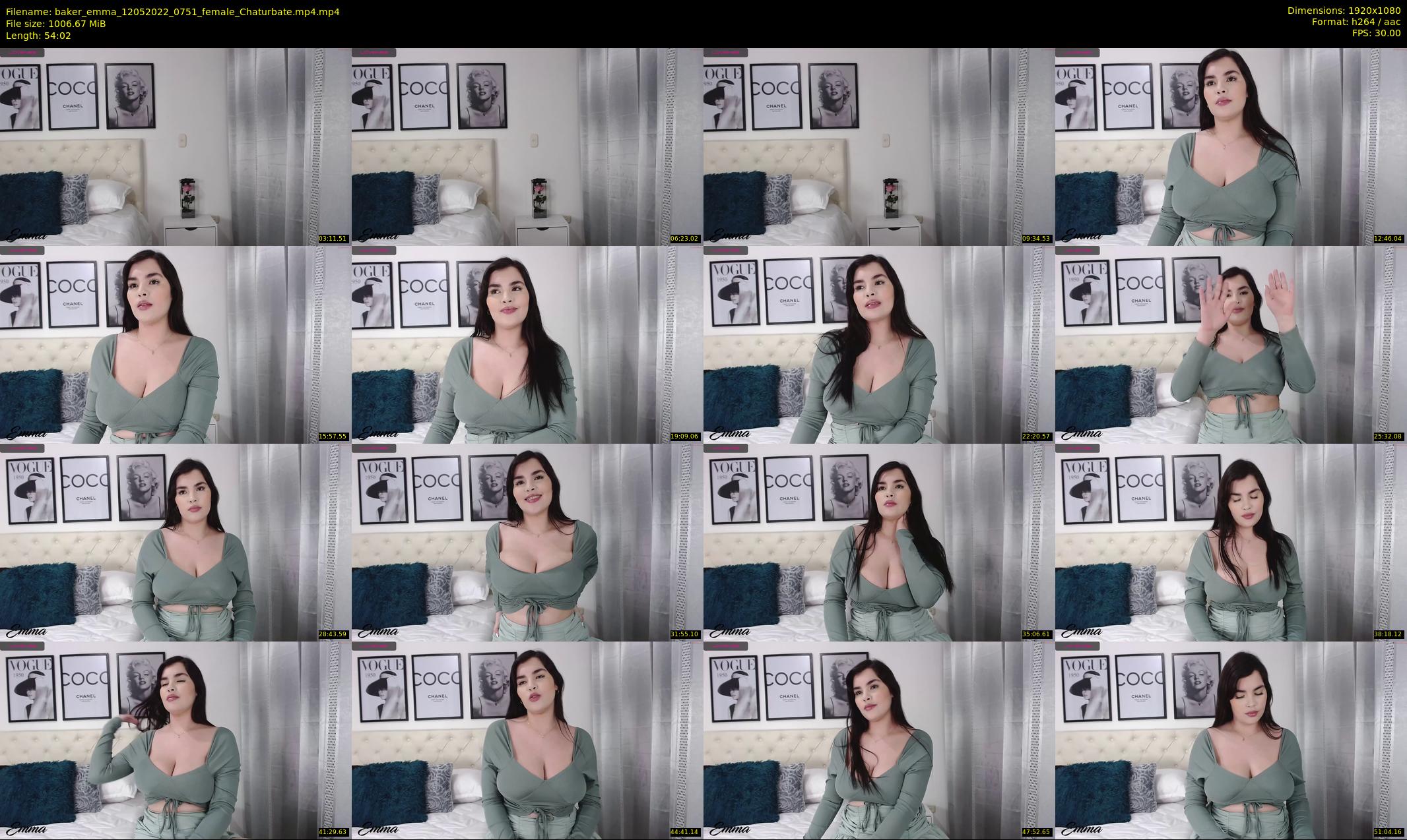 baker_emma — 55 minute Chaturbate female cam show recording, 1080p, May 12, 2022