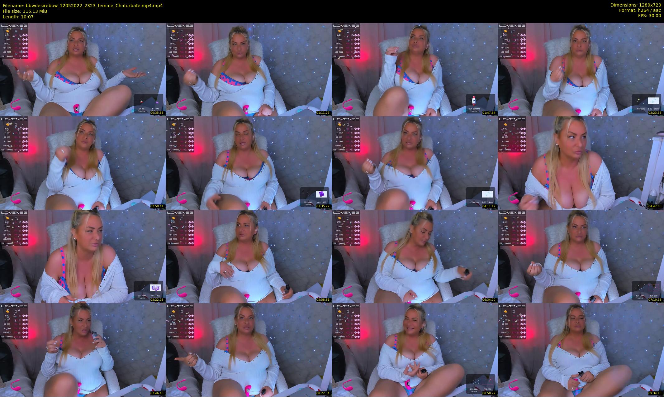 bbwdesirebbw — 11 minute Chaturbate female cam show recording, 720p, May 12, 2022