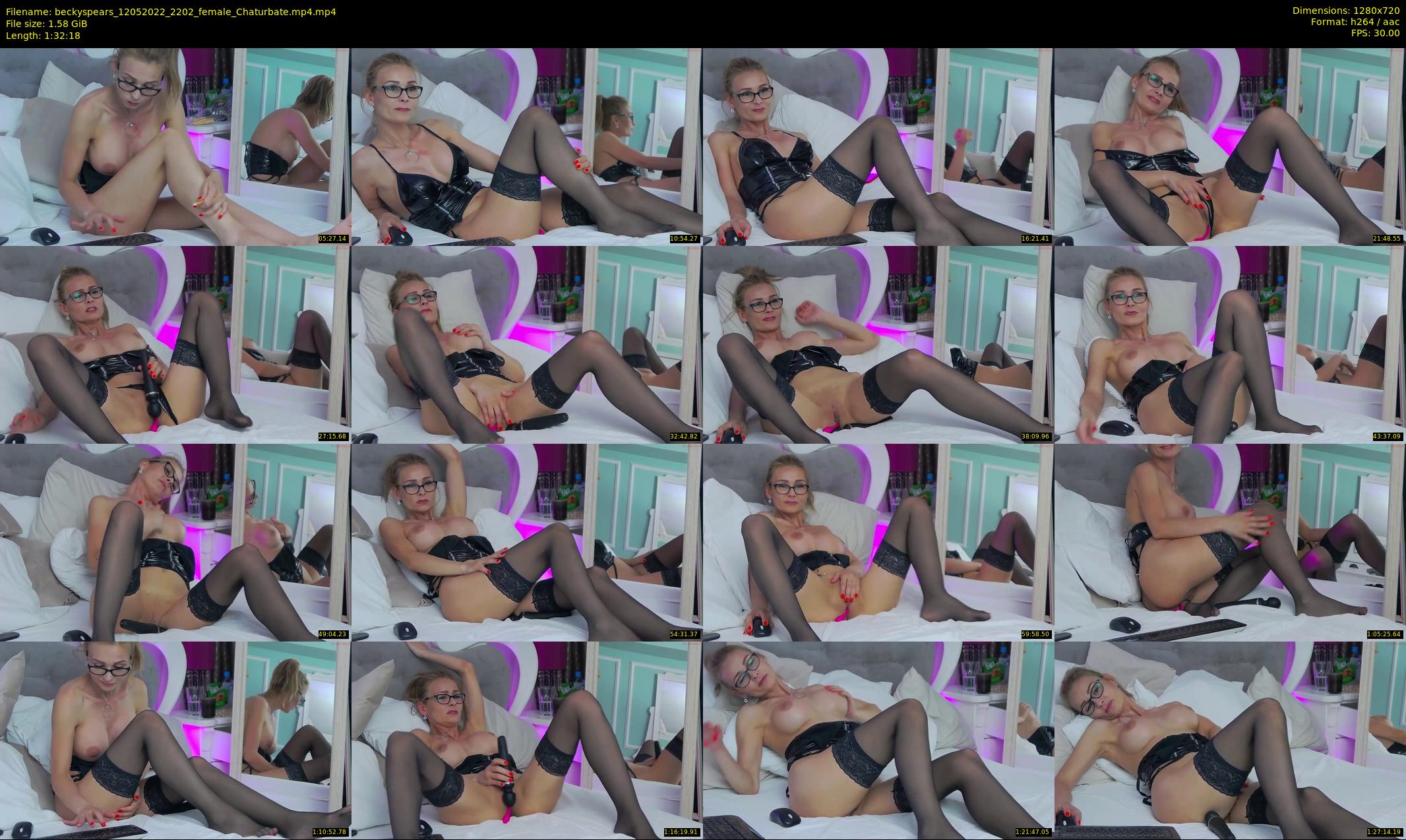 beckyspears — 93 minute Chaturbate female cam show recording, 720p, May 12, 2022