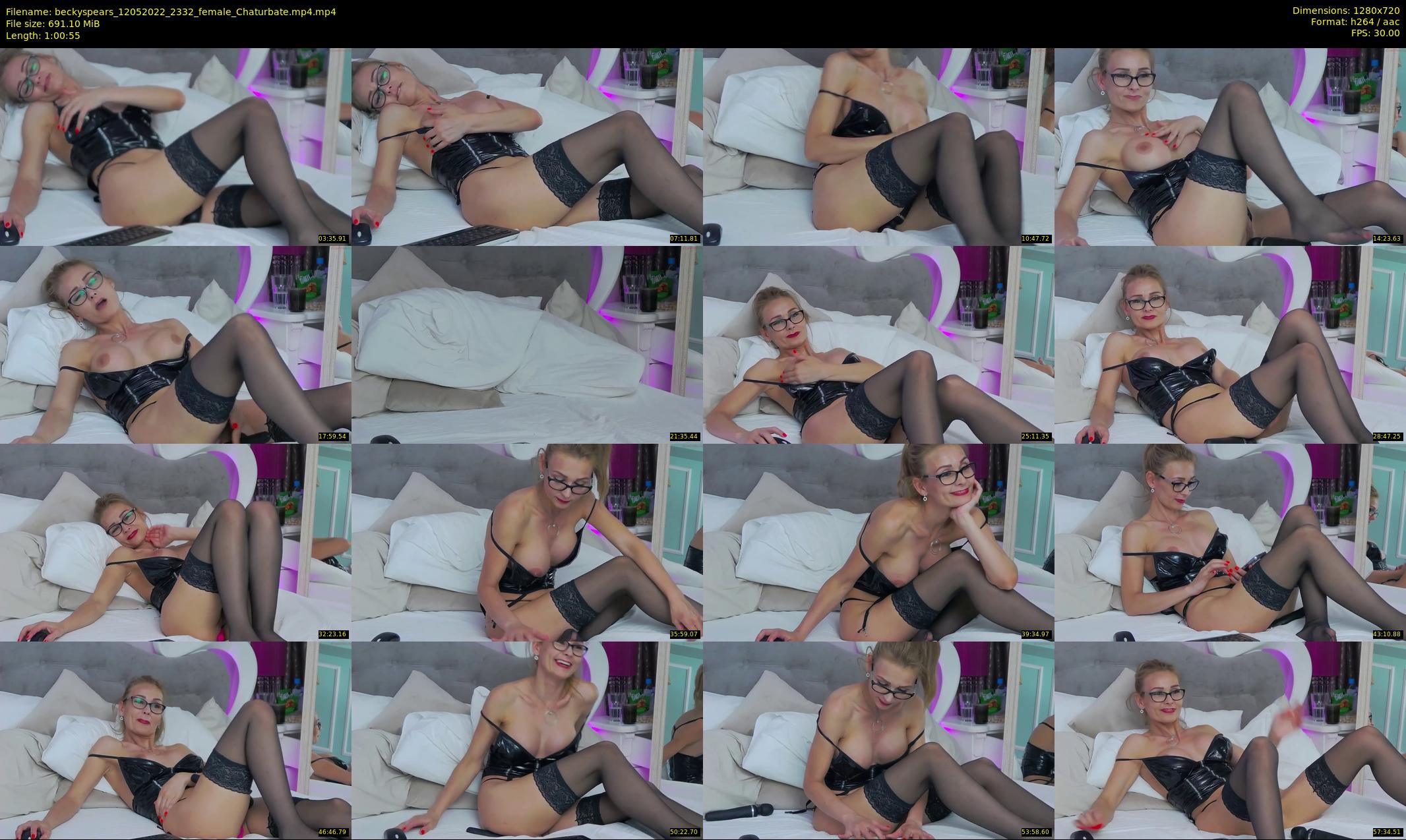 beckyspears — 61 minute Chaturbate female cam show recording, 720p, May 12, 2022