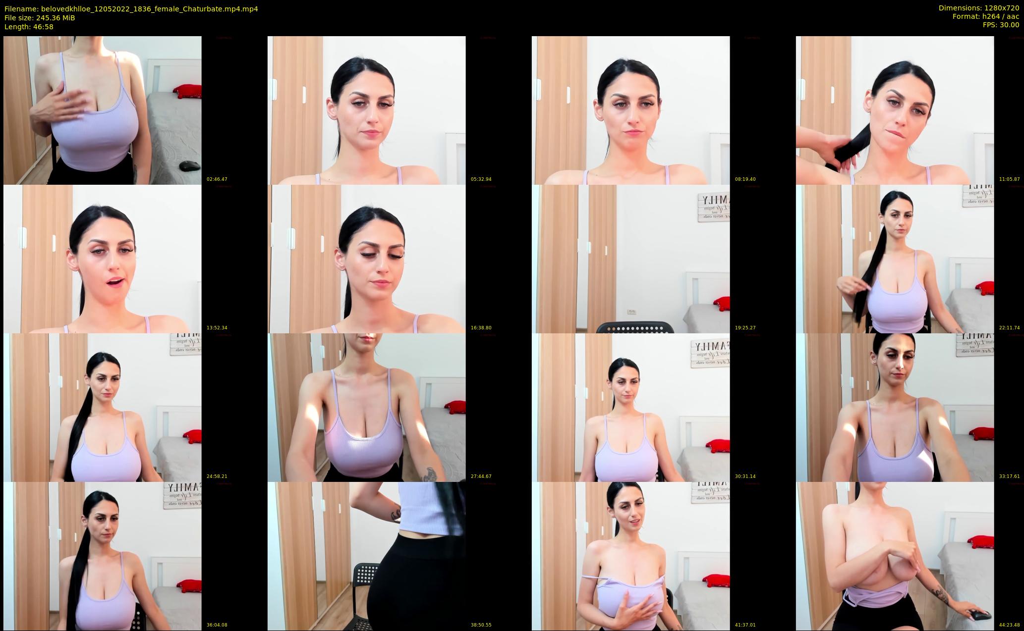 belovedkhlloe — 47 minute Chaturbate female cam show recording, 720p, May 12, 2022