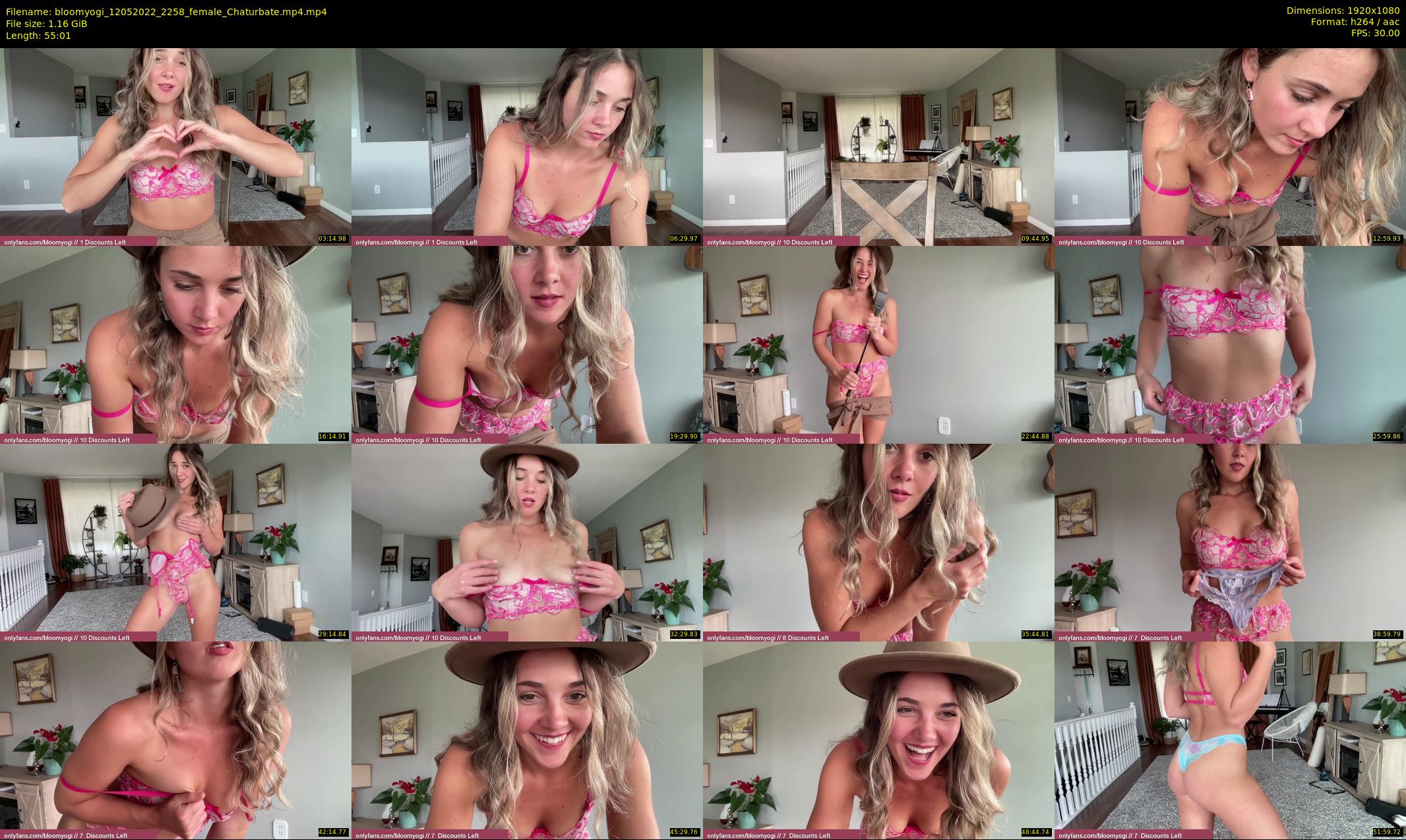 bloomyogi — 56 minute Chaturbate female cam show recording, 1080p, May 12, 2022