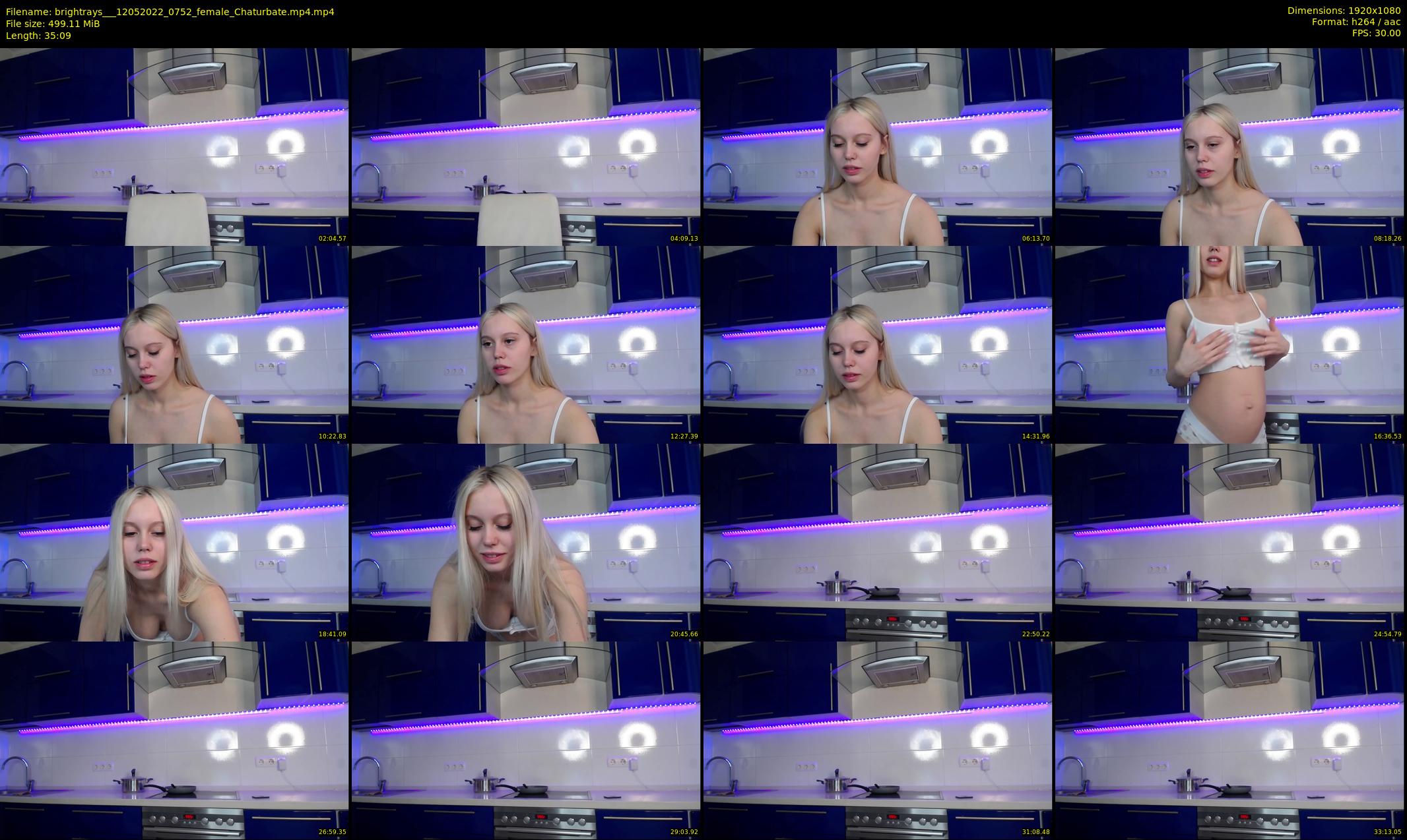 brightrays__ — 36 minute Chaturbate female cam show recording, 1080p, May 12, 2022