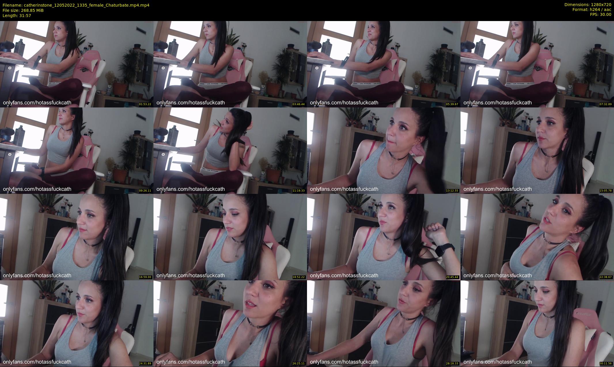 catherinstone — 32 minute Chaturbate female cam show recording, 720p, May 12, 2022