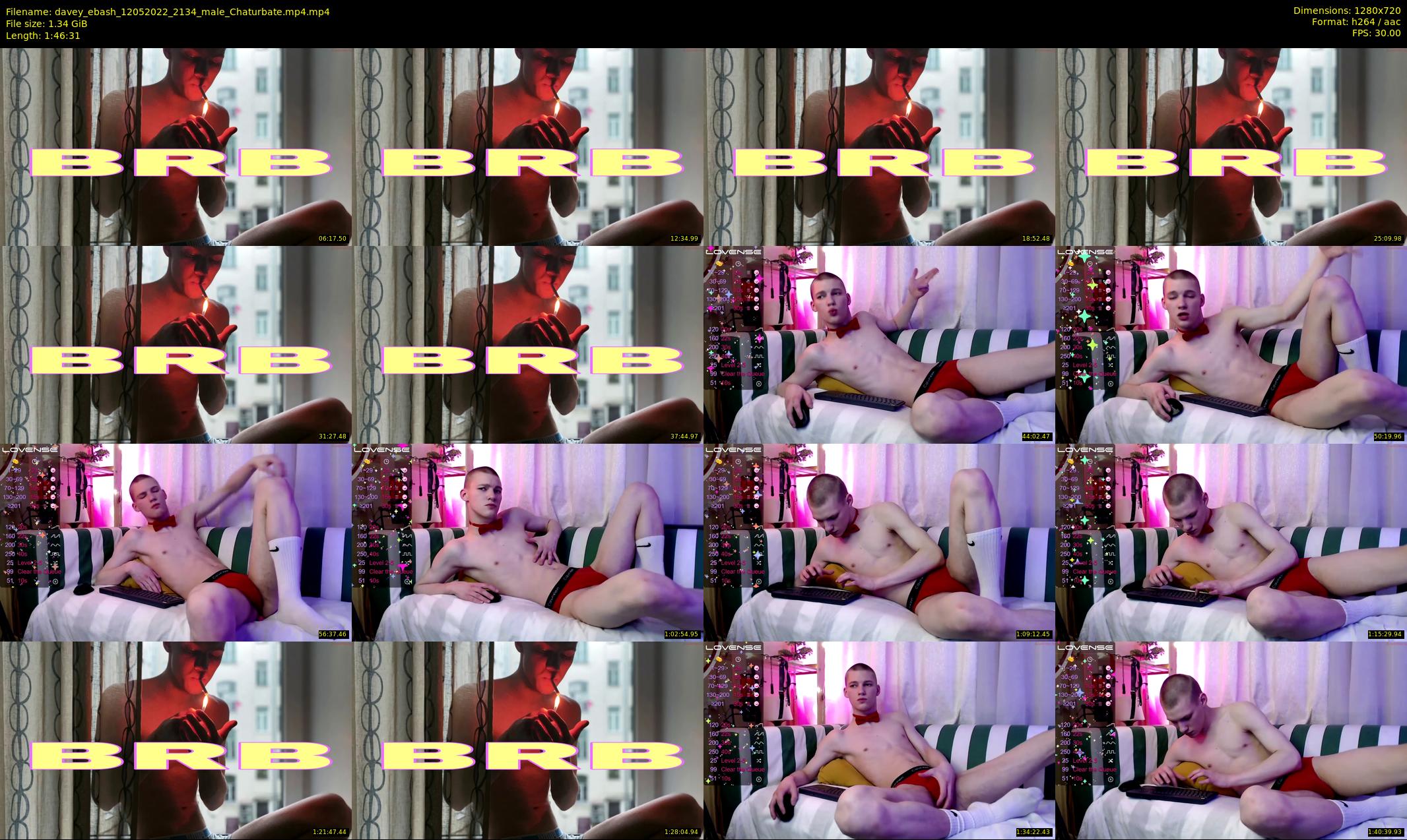 davey_ebash — 107 minute Chaturbate male cam show recording, 720p, May 12, 2022