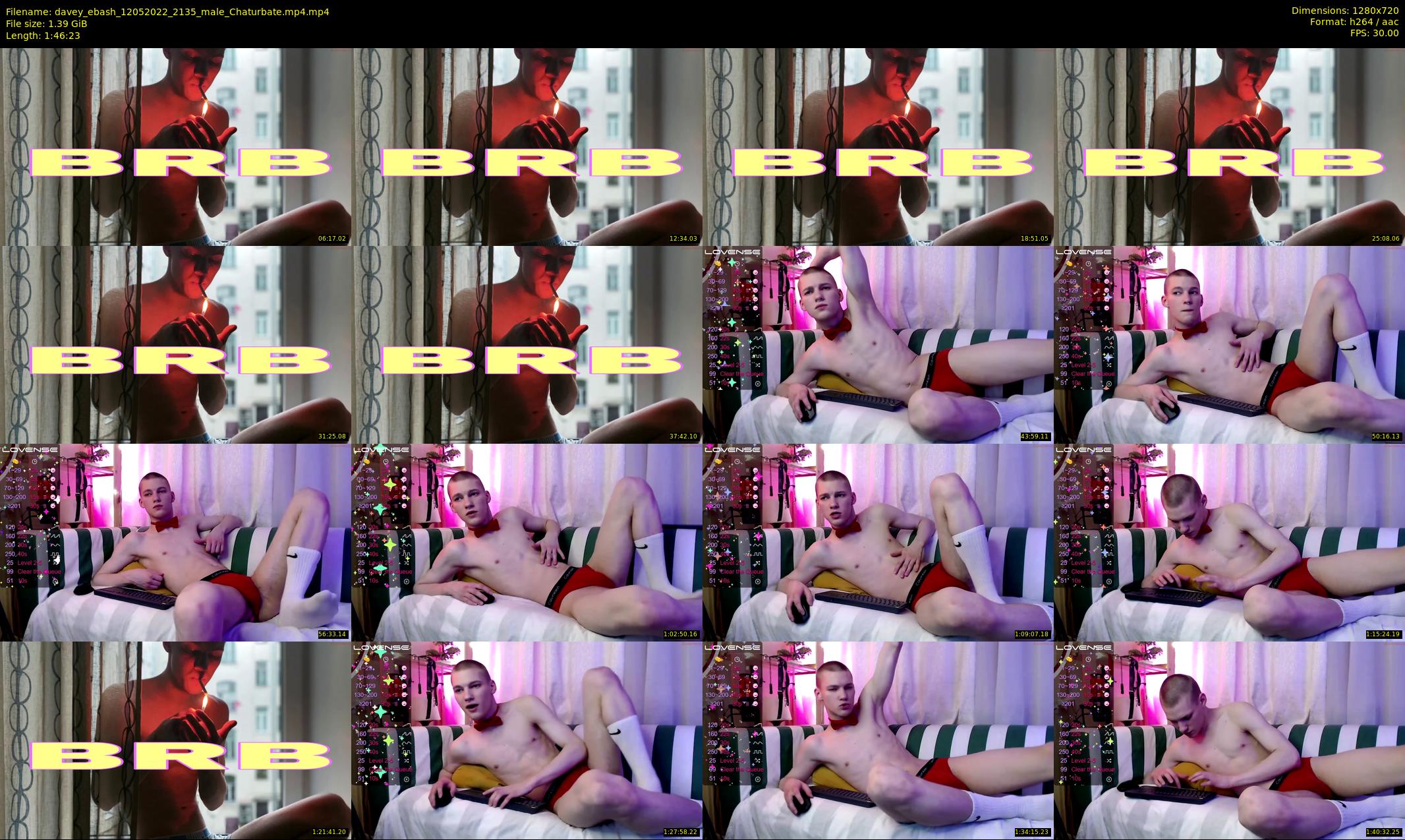 davey_ebash — 107 minute Chaturbate male cam show recording, 720p, May 12, 2022