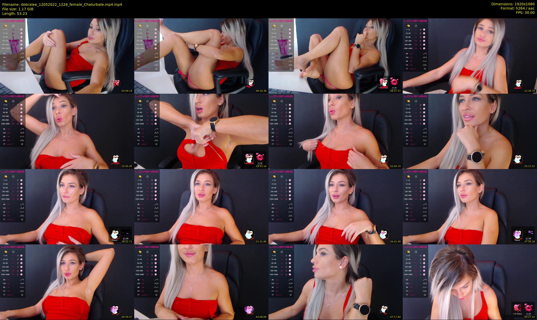 debralee — 54 minute Chaturbate female cam show recording, 1080p, May 12, 2022