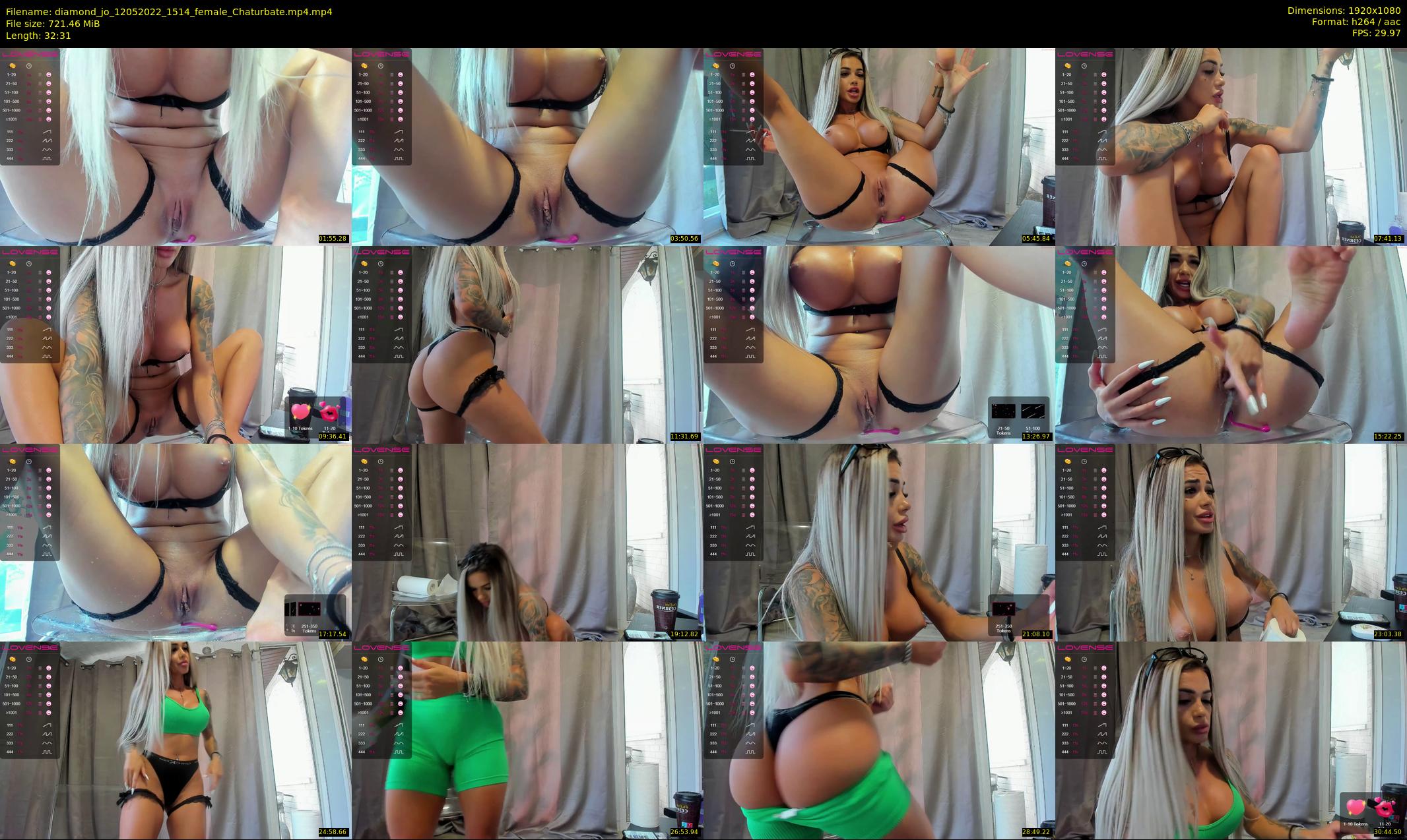 diamond_jo — 33 minute Chaturbate female cam show recording, 1080p, May 12, 2022