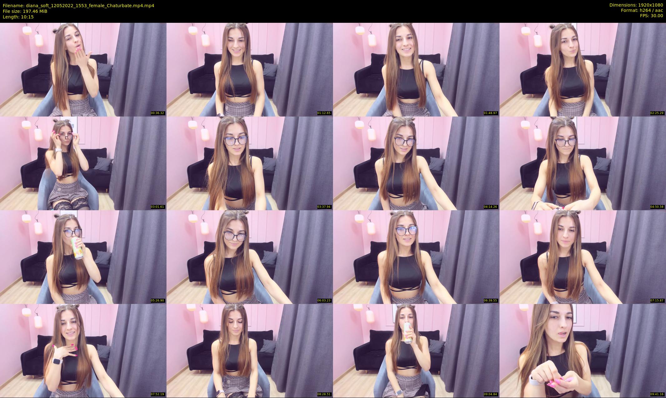 diana_soft — 11 minute Chaturbate female cam show recording, 1080p, May 12, 2022