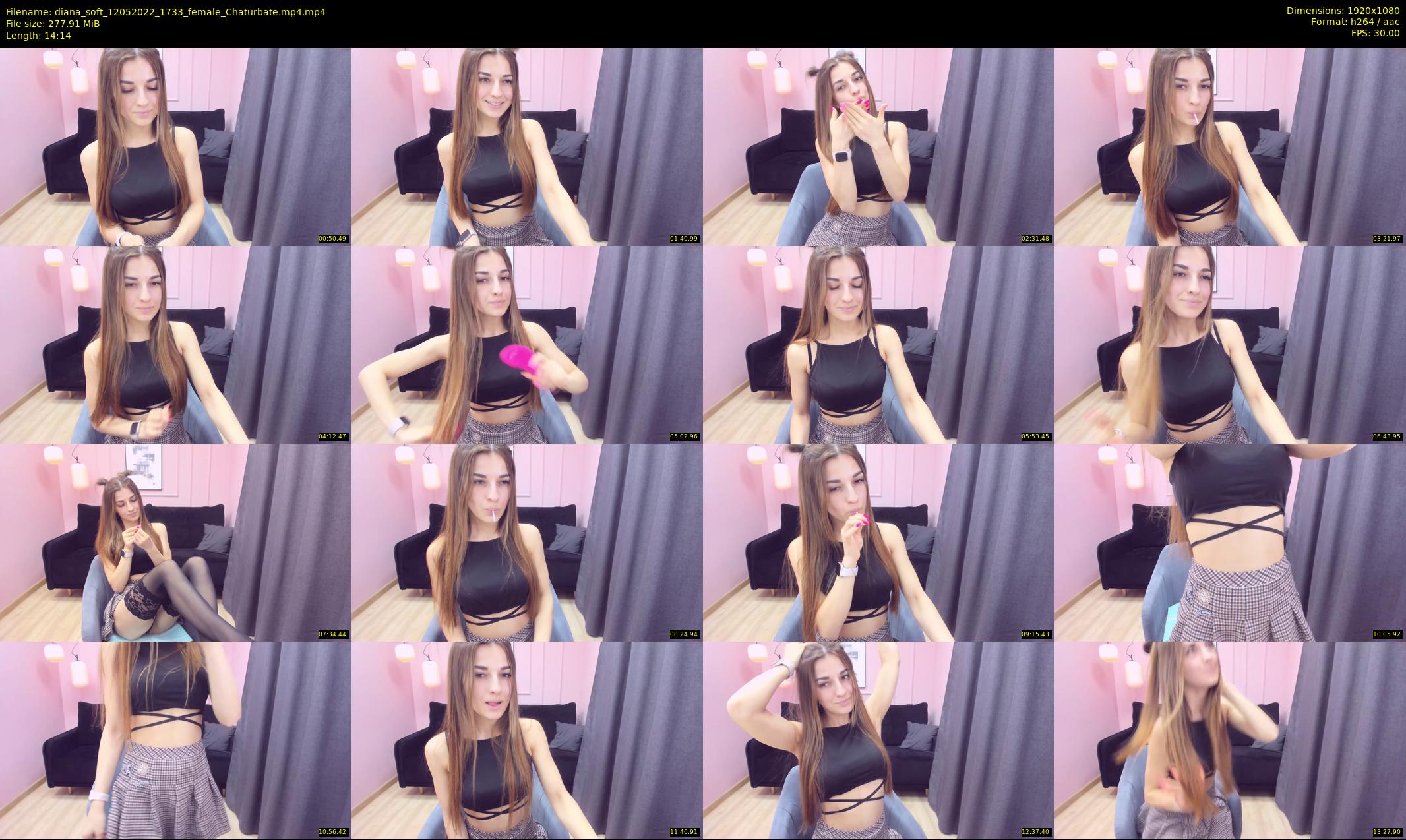 diana_soft — 15 minute Chaturbate female cam show recording, 1080p, May 12, 2022