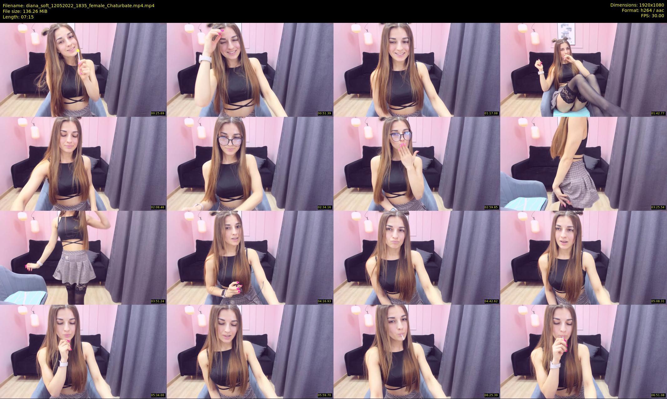 diana_soft — 8 minute Chaturbate female cam show recording, 1080p, May 12, 2022
