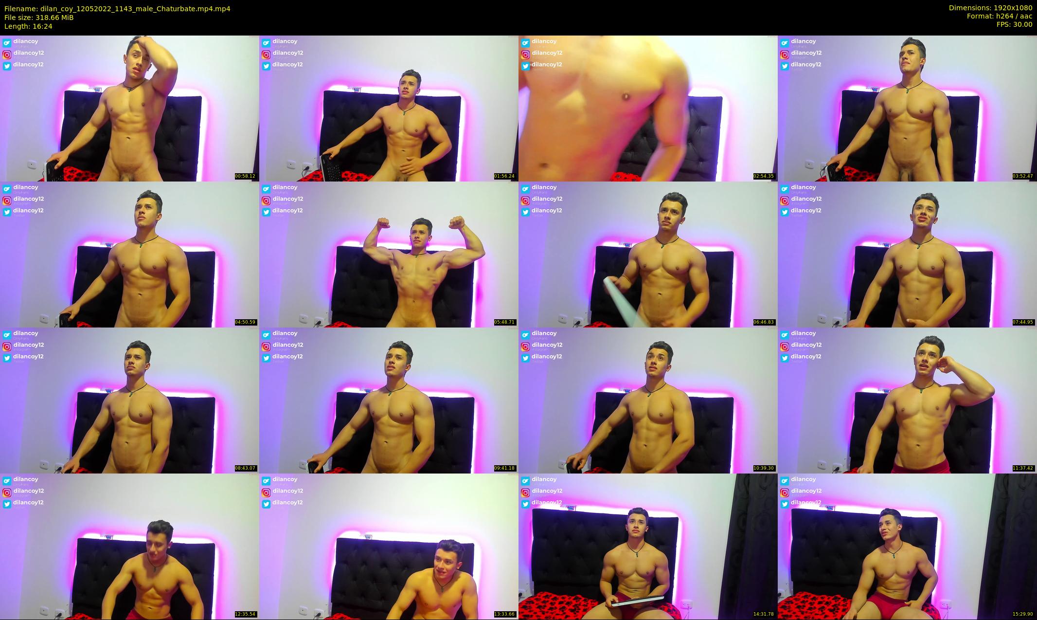 dilan_coy — 17 minute Chaturbate male cam show recording, 1080p, May 12, 2022