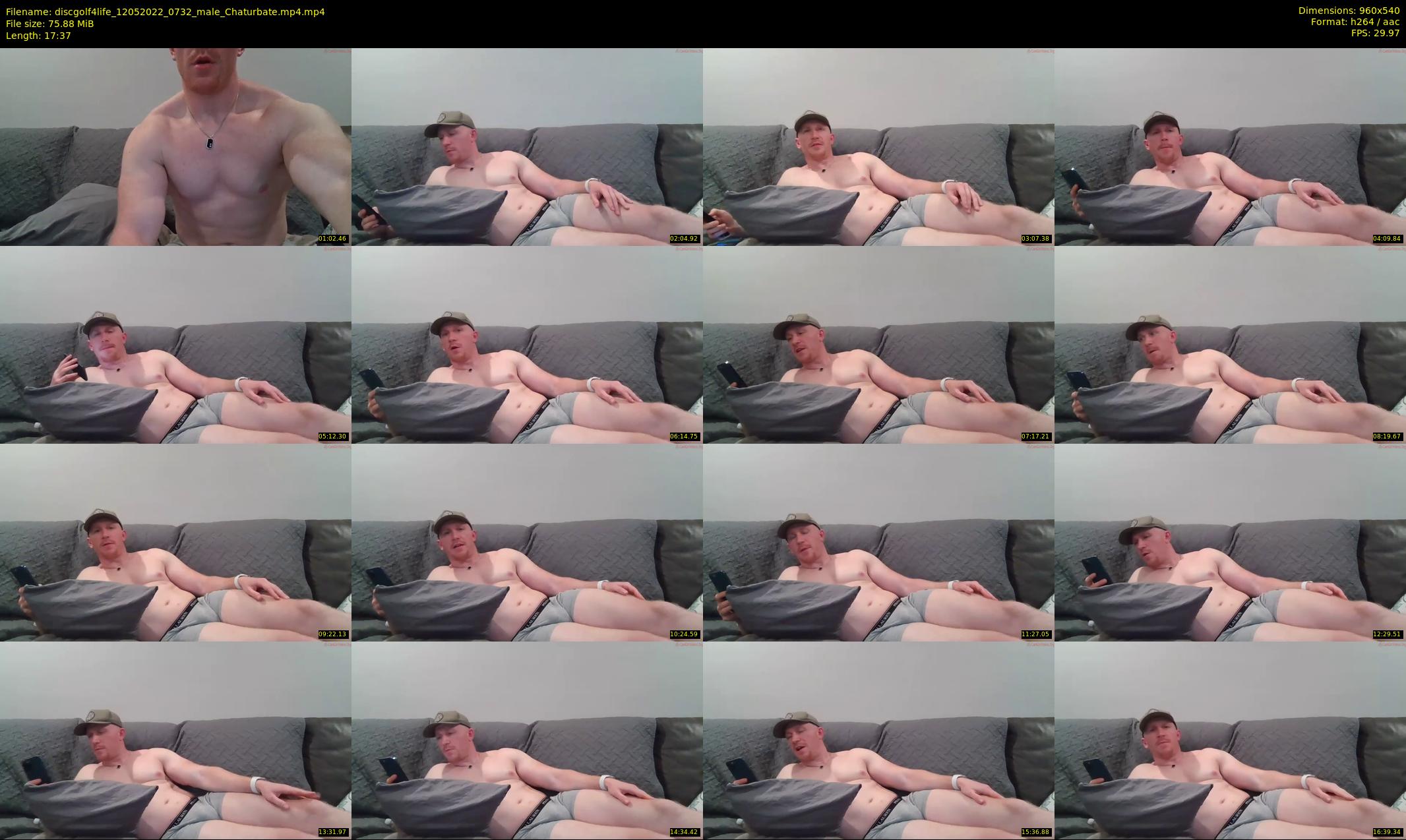 discgolf4life — 18 minute Chaturbate male cam show recording, 480p, May 12, 2022