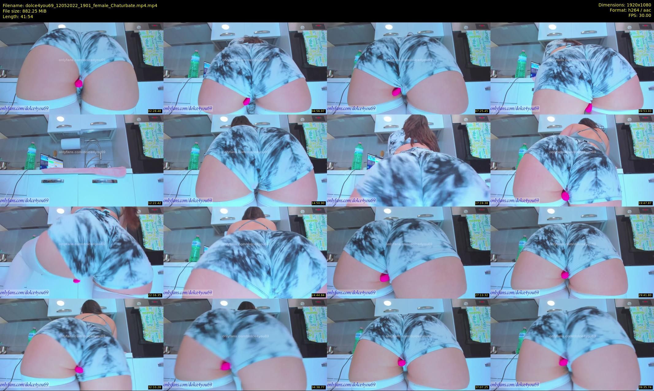 dolce4you69 — 42 minute Chaturbate female cam show recording, 1080p, May 12, 2022